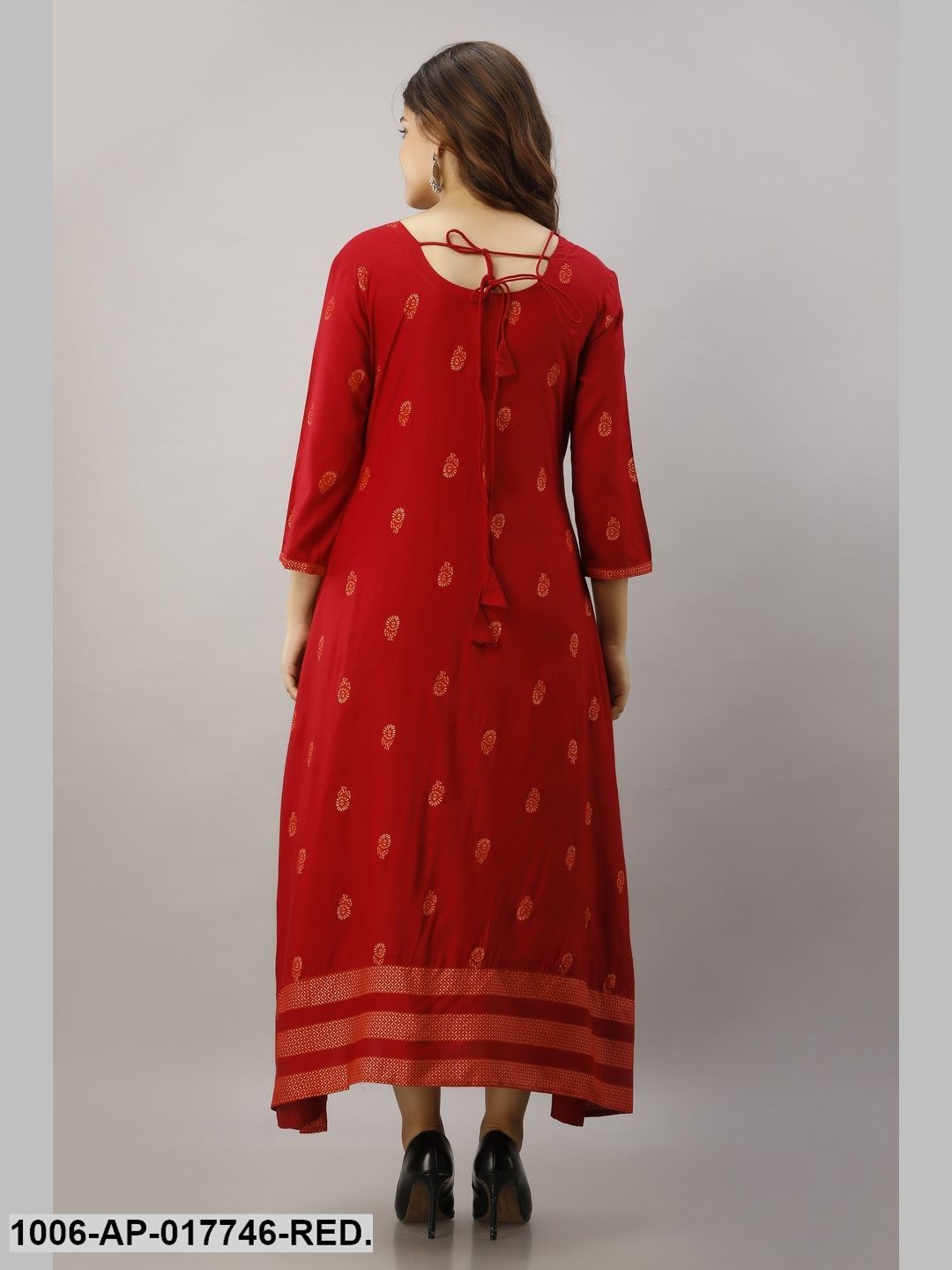 A-Line Kurta with Duptta