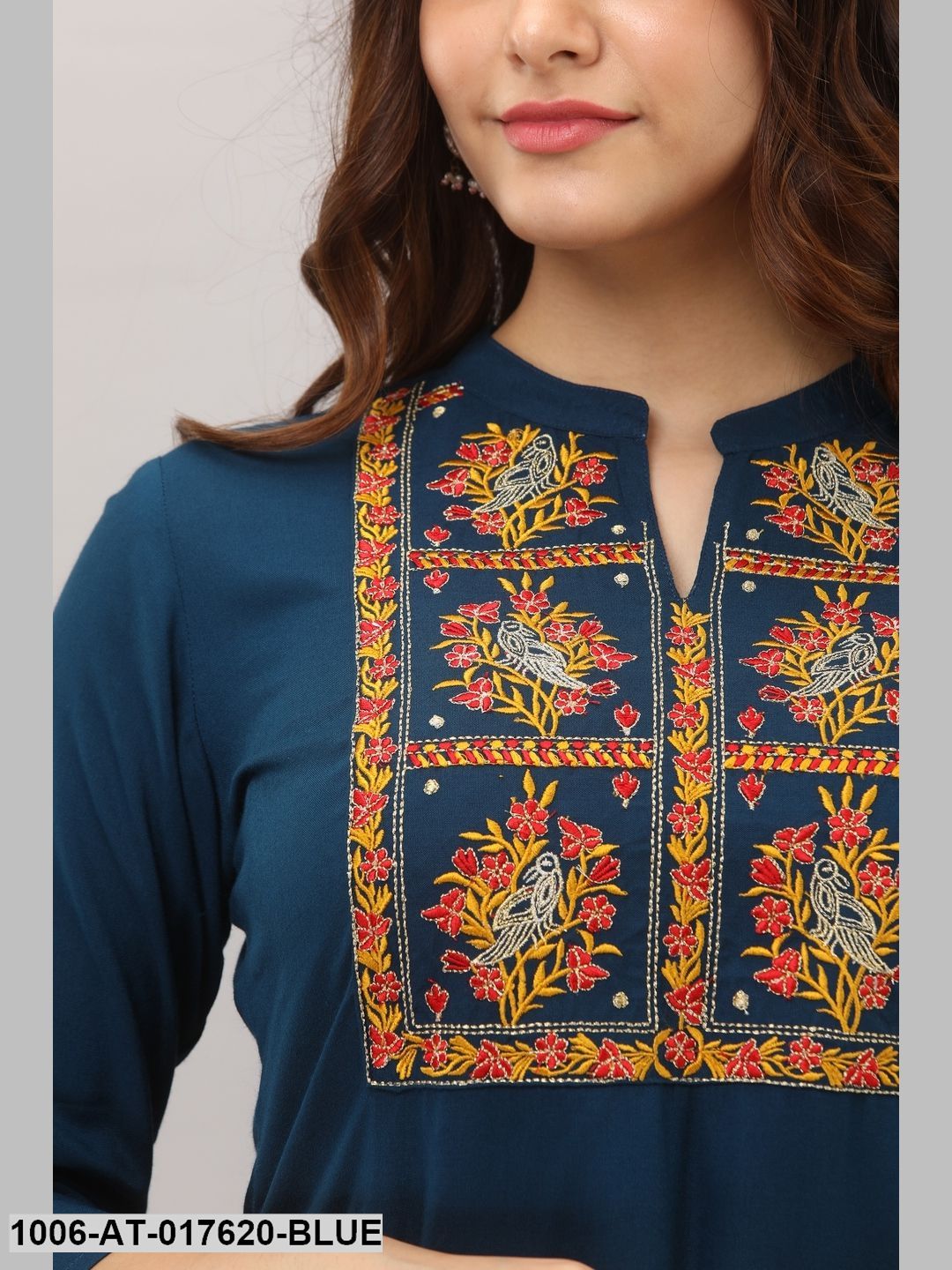Embroidery Trail Cut Kurta