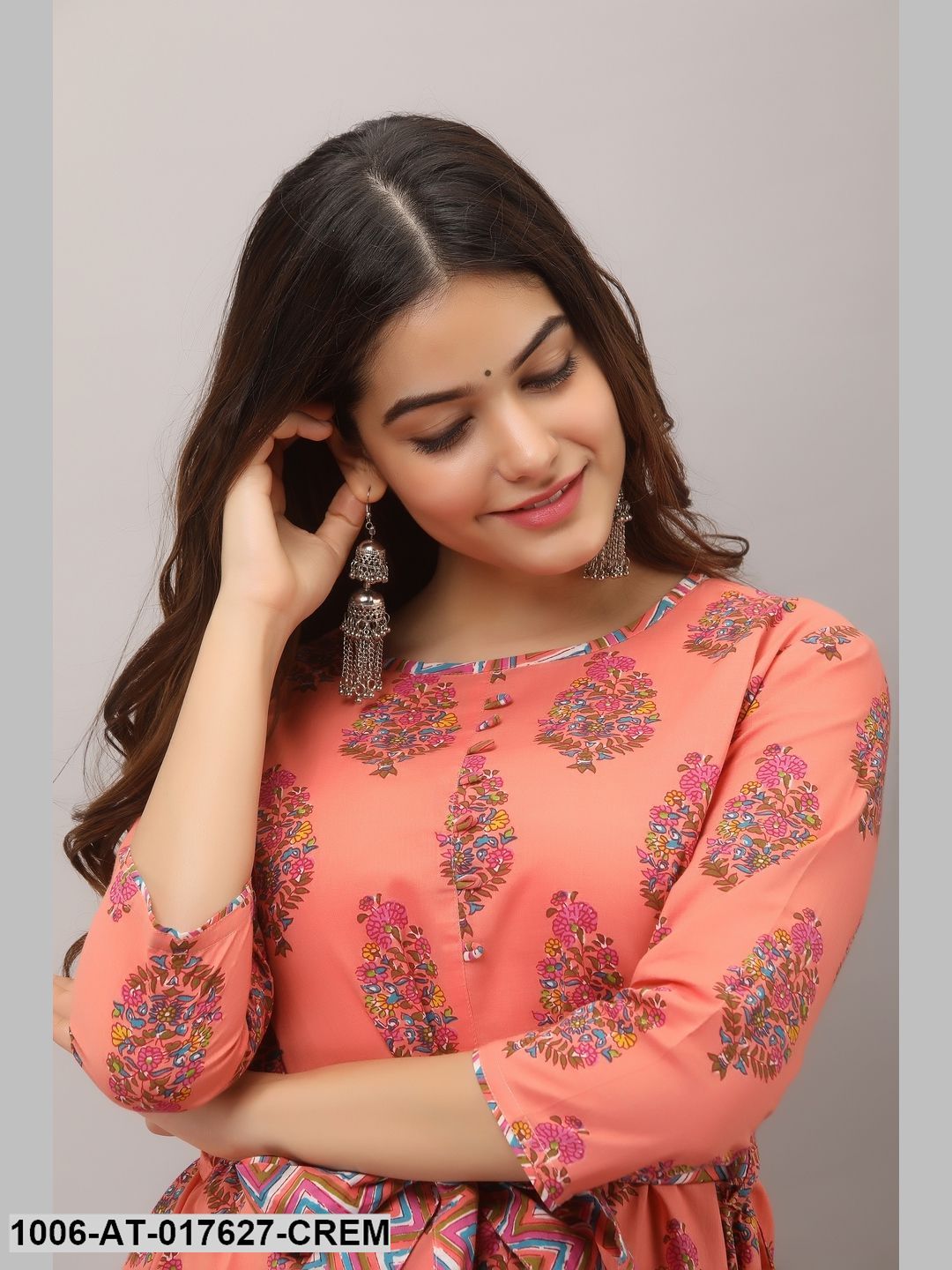 Printed Flared Kurta