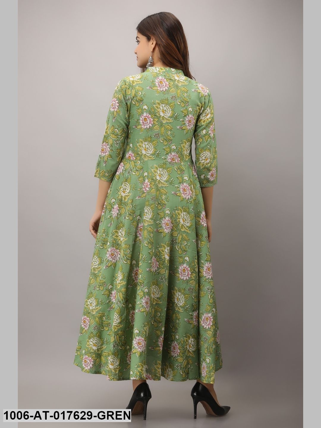 Printed Flared Kurta