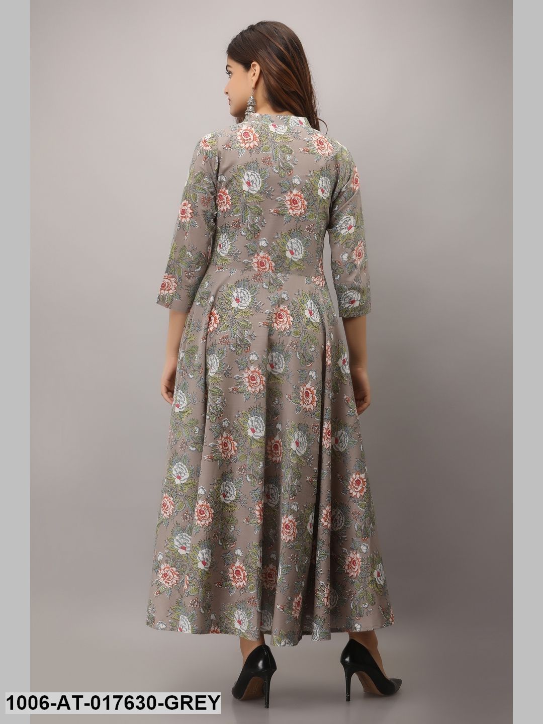 Printed Flared Kurta