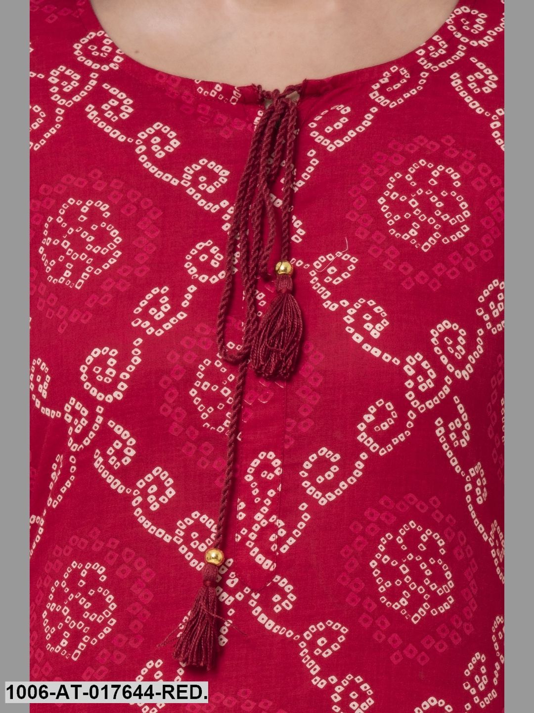 Cotton Printed Straight Kurta