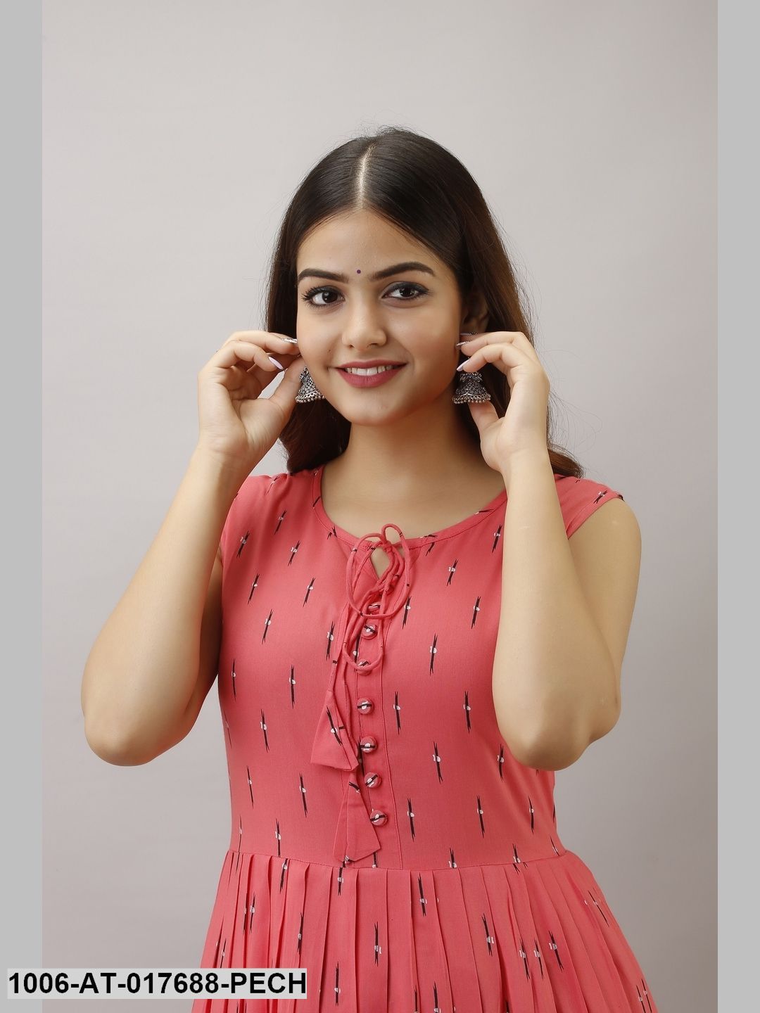 Flared Printed Kurta