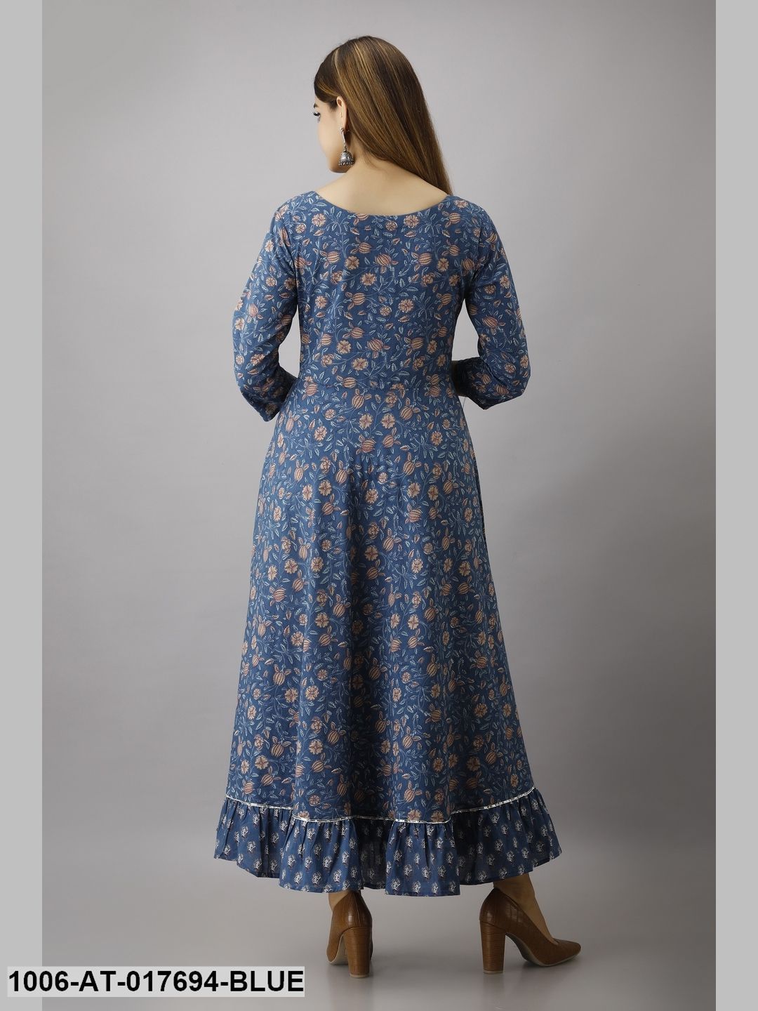 Printed Flared Kurta