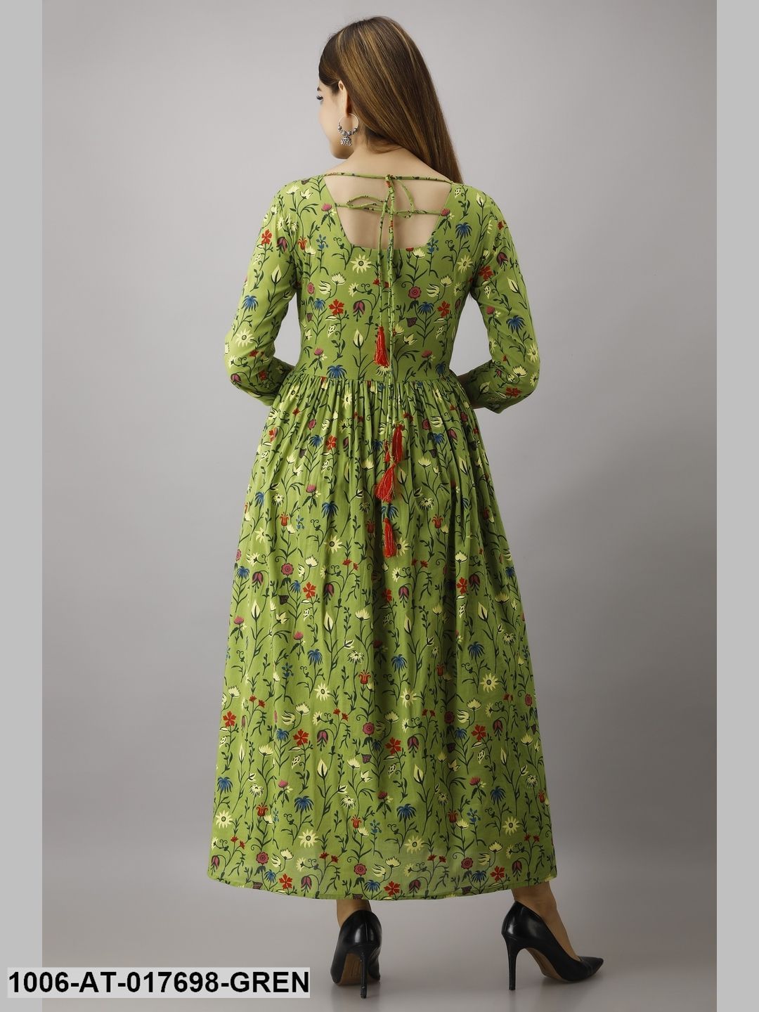 Printed A-Line Kurta