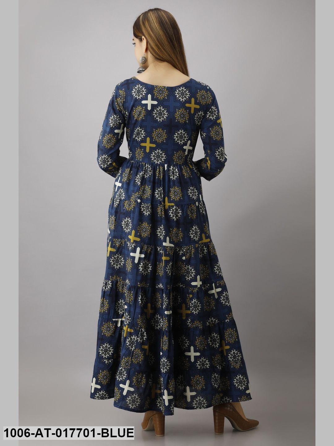 Printed Flared Kurta