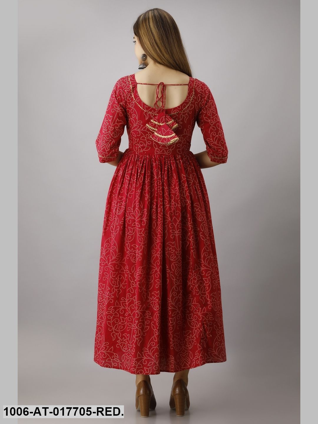 Printed Flared Kurta