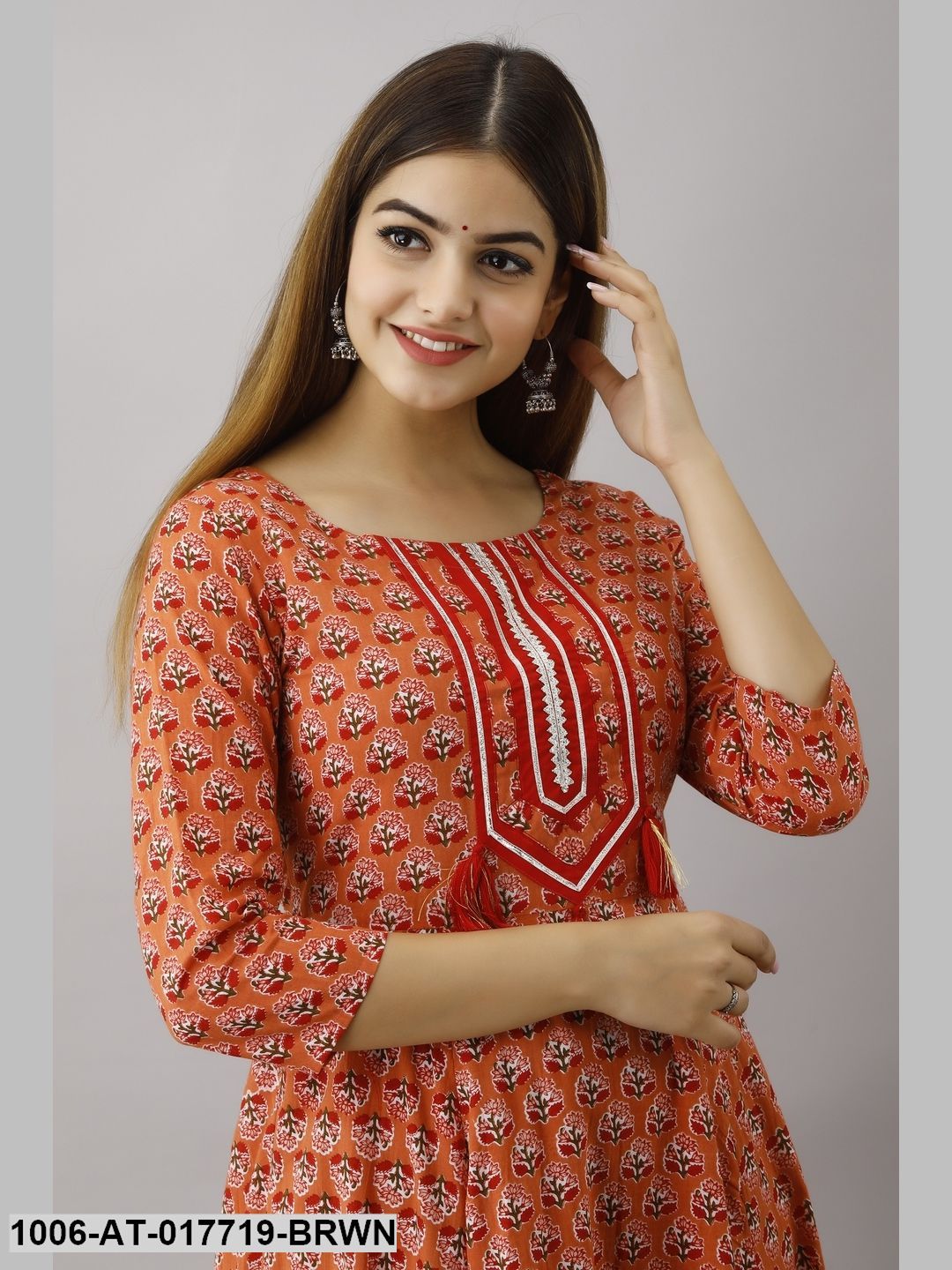 Printed Flared Kurta