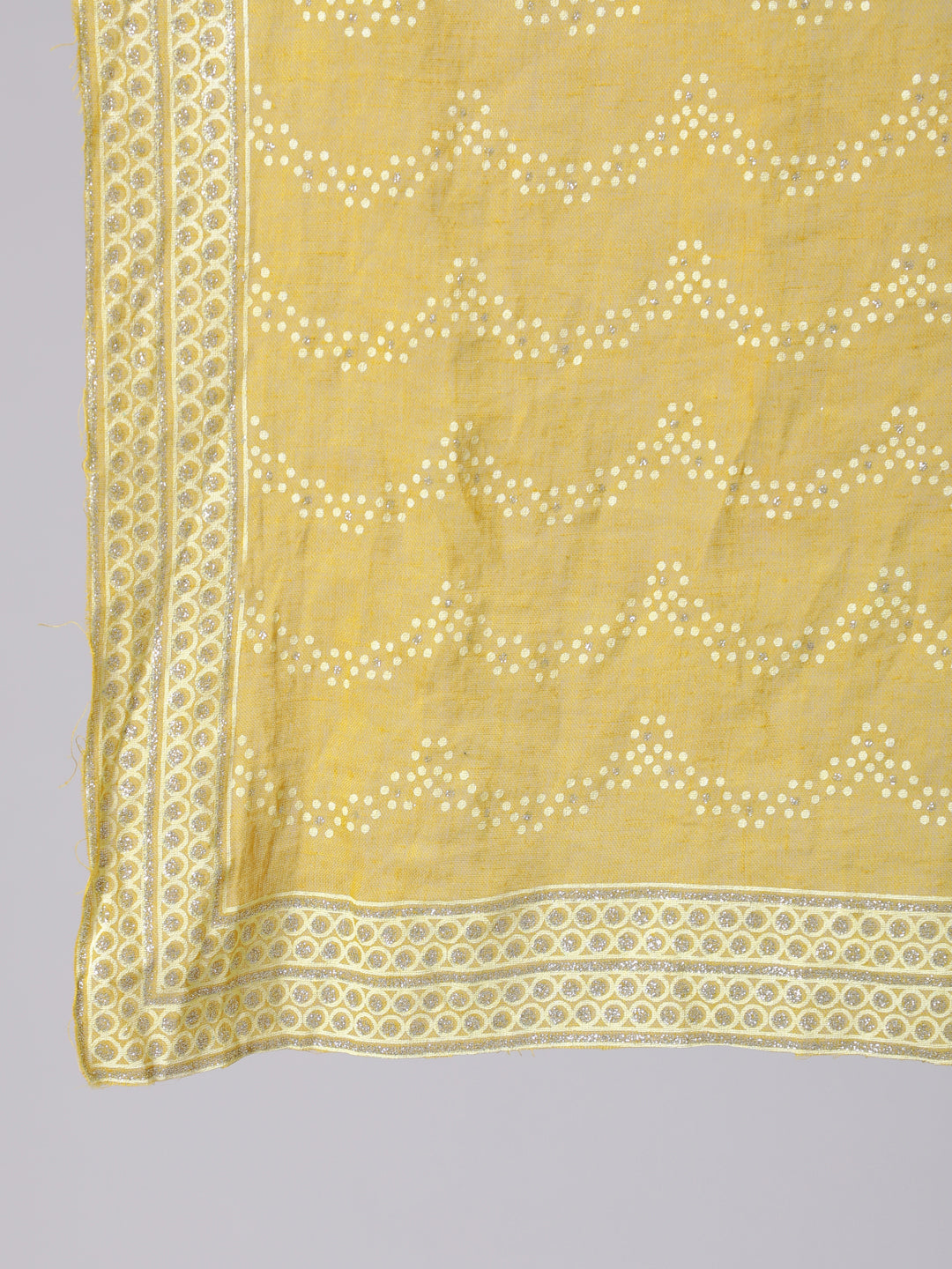 Rayon Ankle Length Printed Flared 3/4 Sleeve Round Neck Kurta Dupatta Set