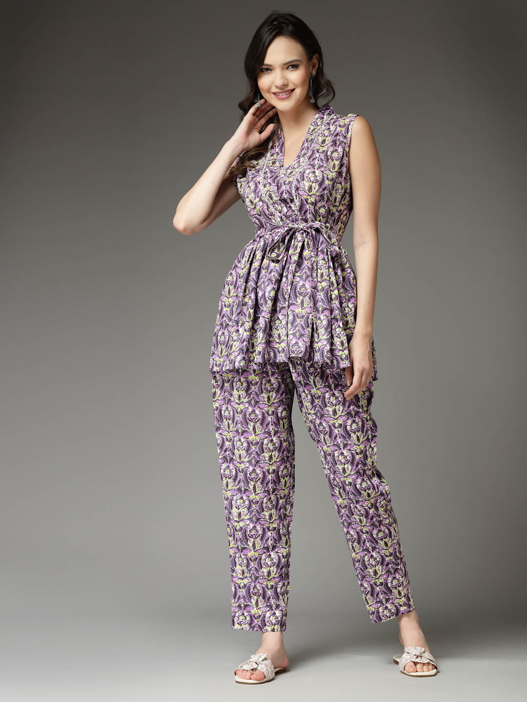Printed Rayon Co-Ord set