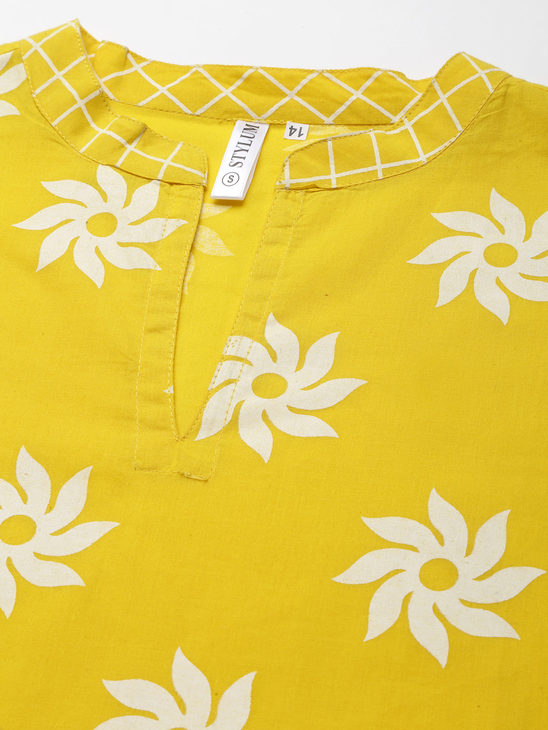 Printed Cotton Straight Kurta Pant Dupatta Set