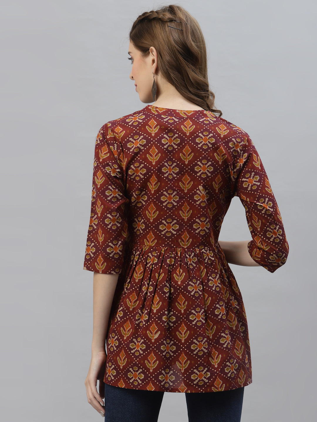 Printed Cotton Top