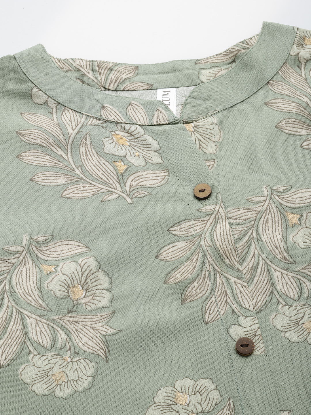 Printed Rayon A-Line Kurta