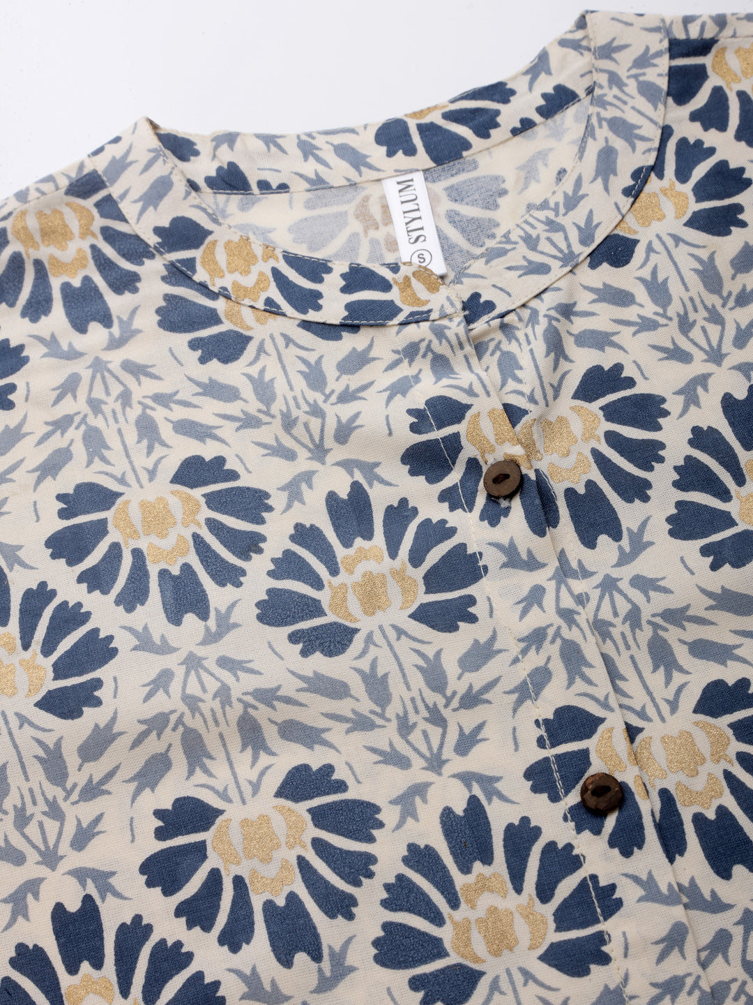 Printed Rayon A-Line Kurta