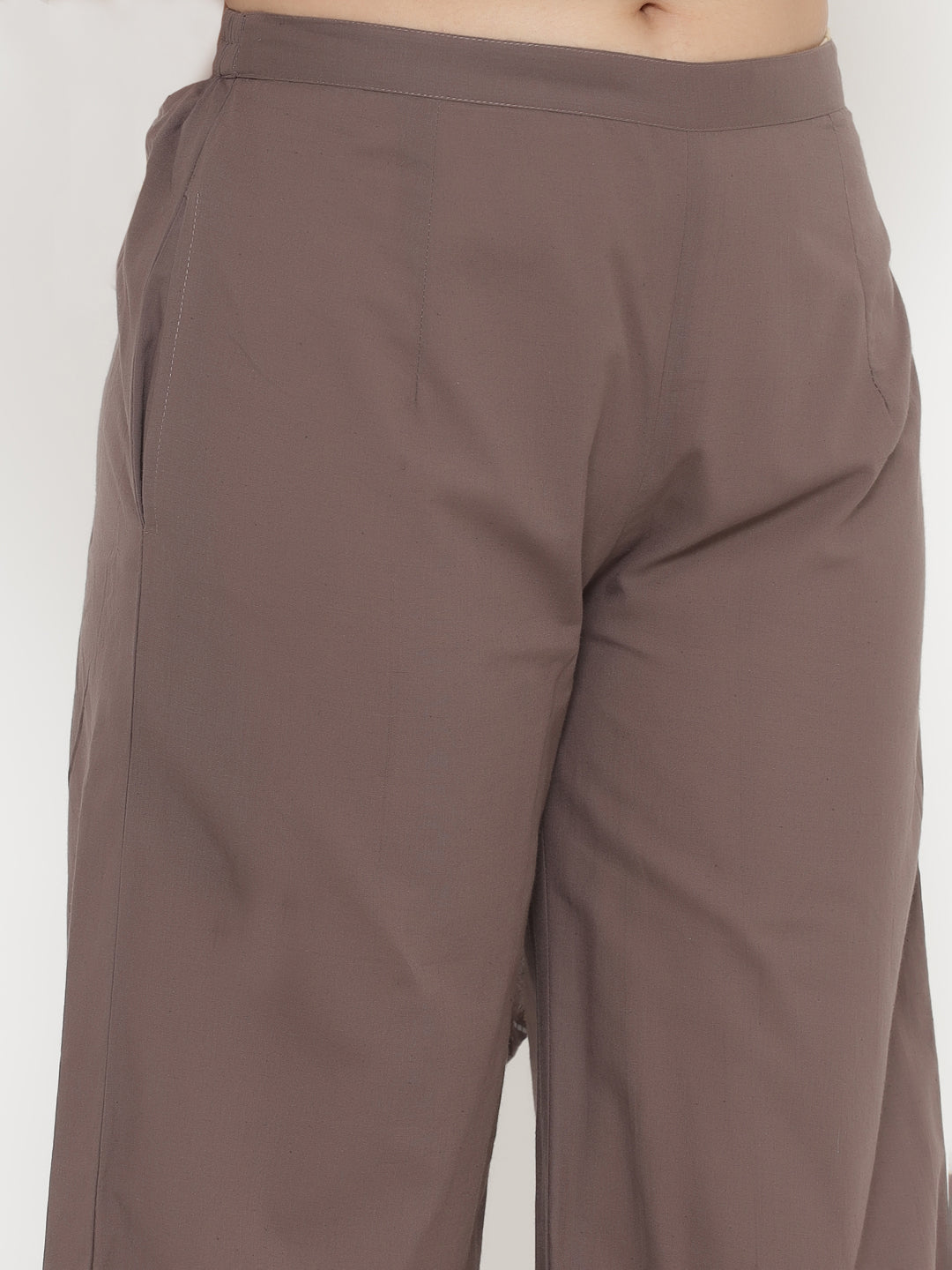 Cotton Printed Regular Kurta Palazzo Set