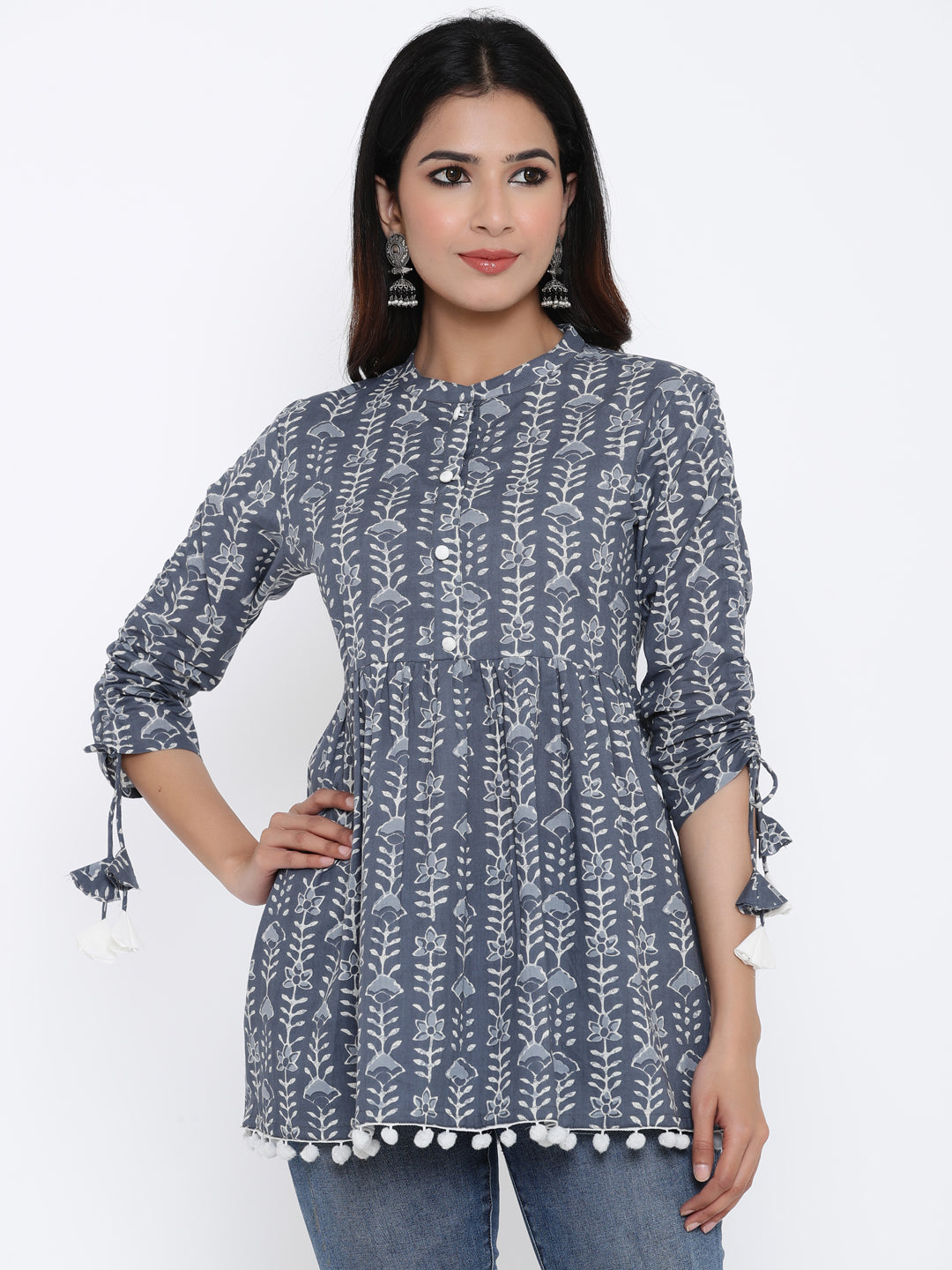 Cotton Printed Regular Top