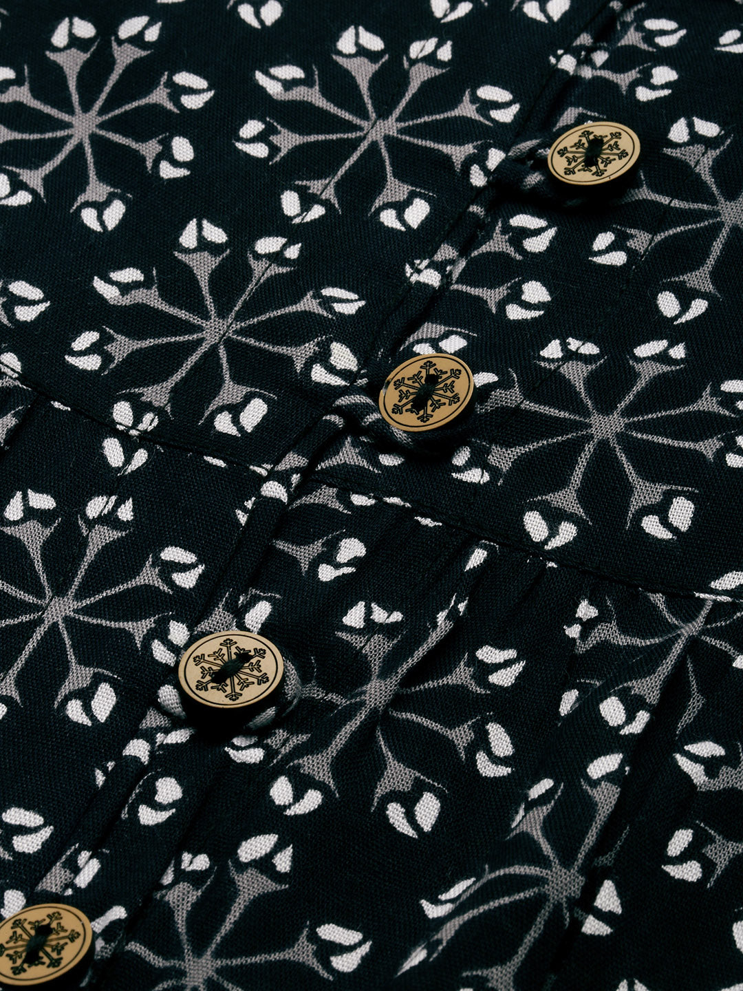 Rayon Printed Peplum Top