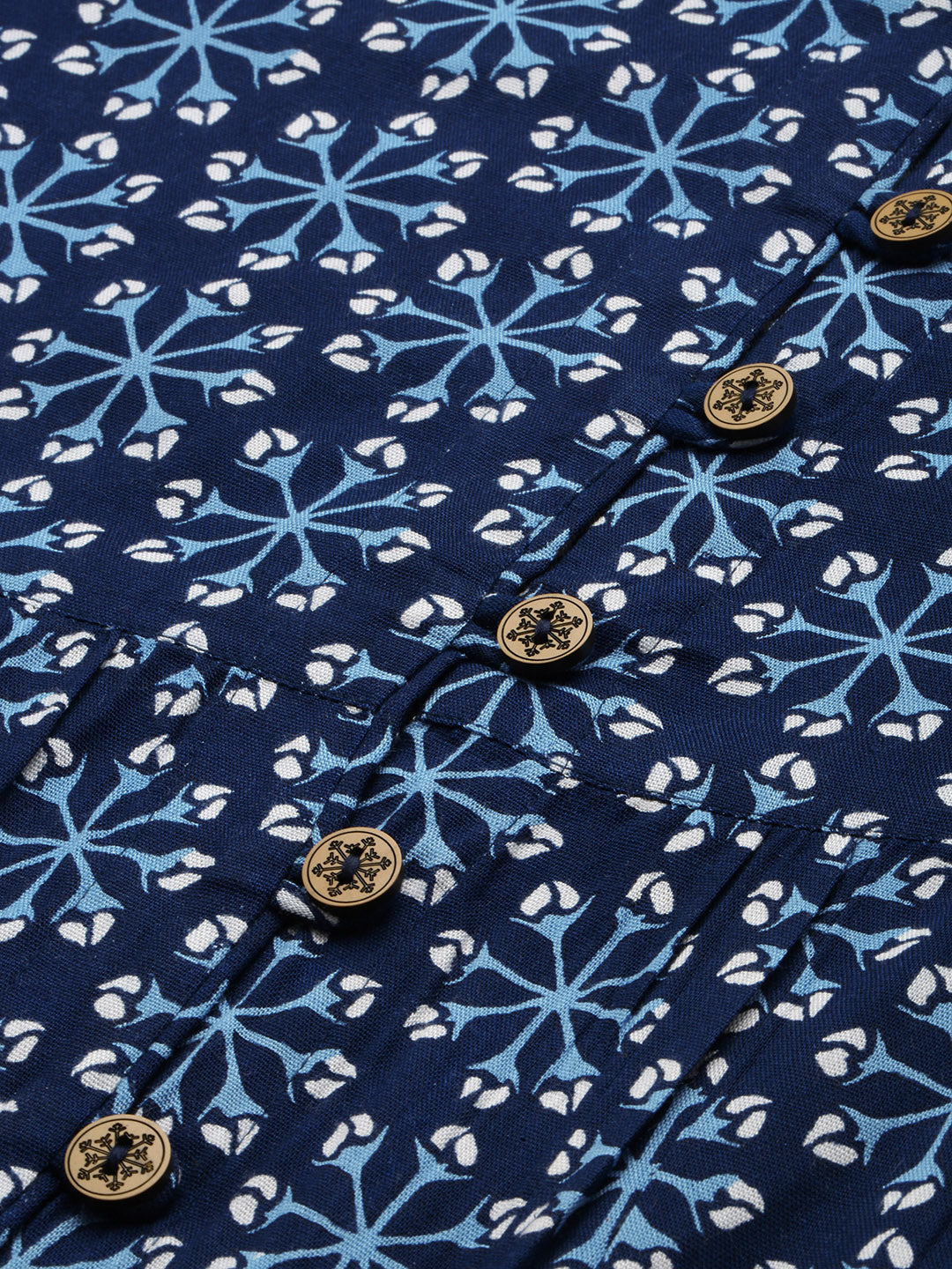 Rayon Printed Peplum Top