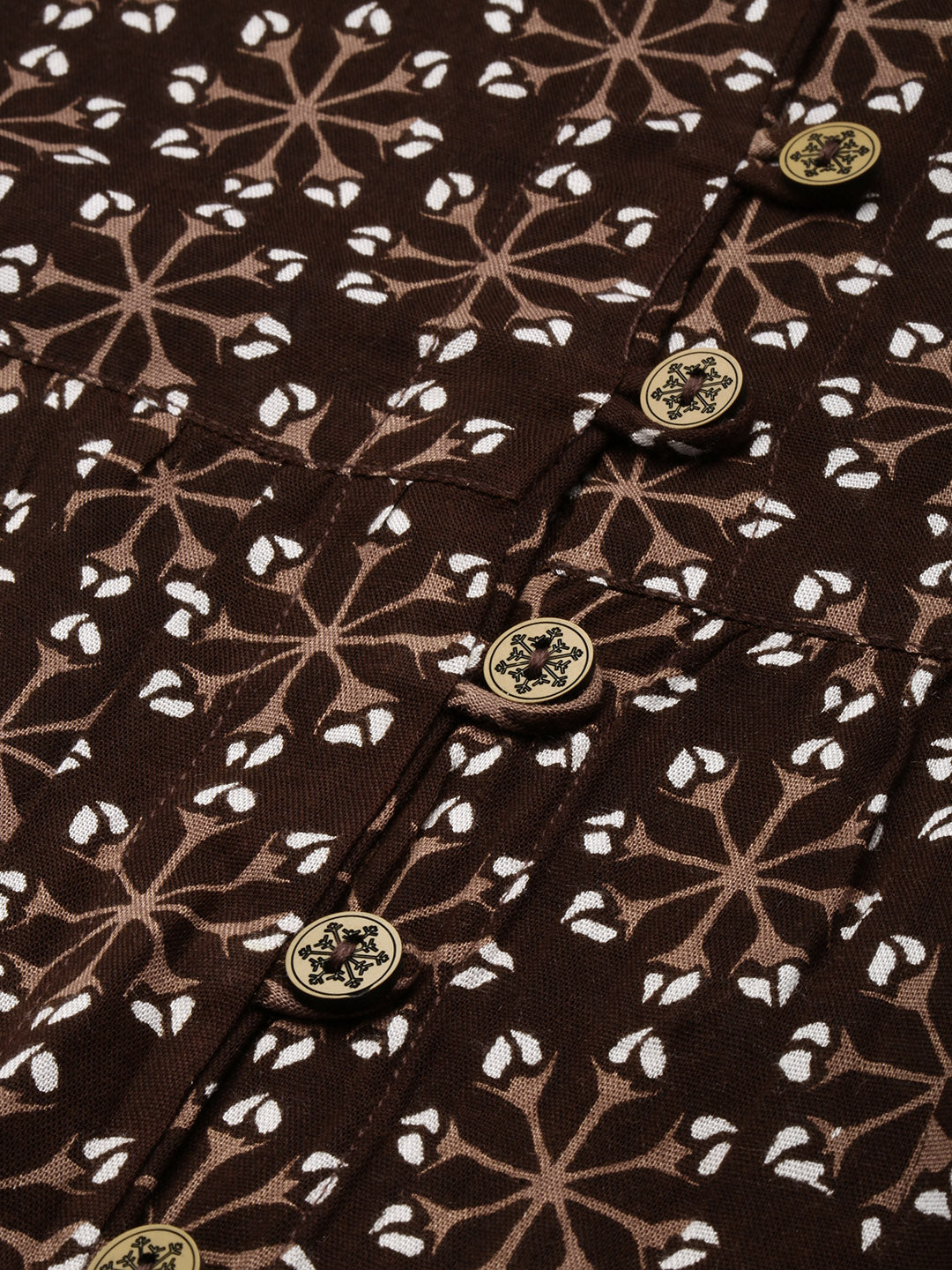 Rayon Printed Peplum Top