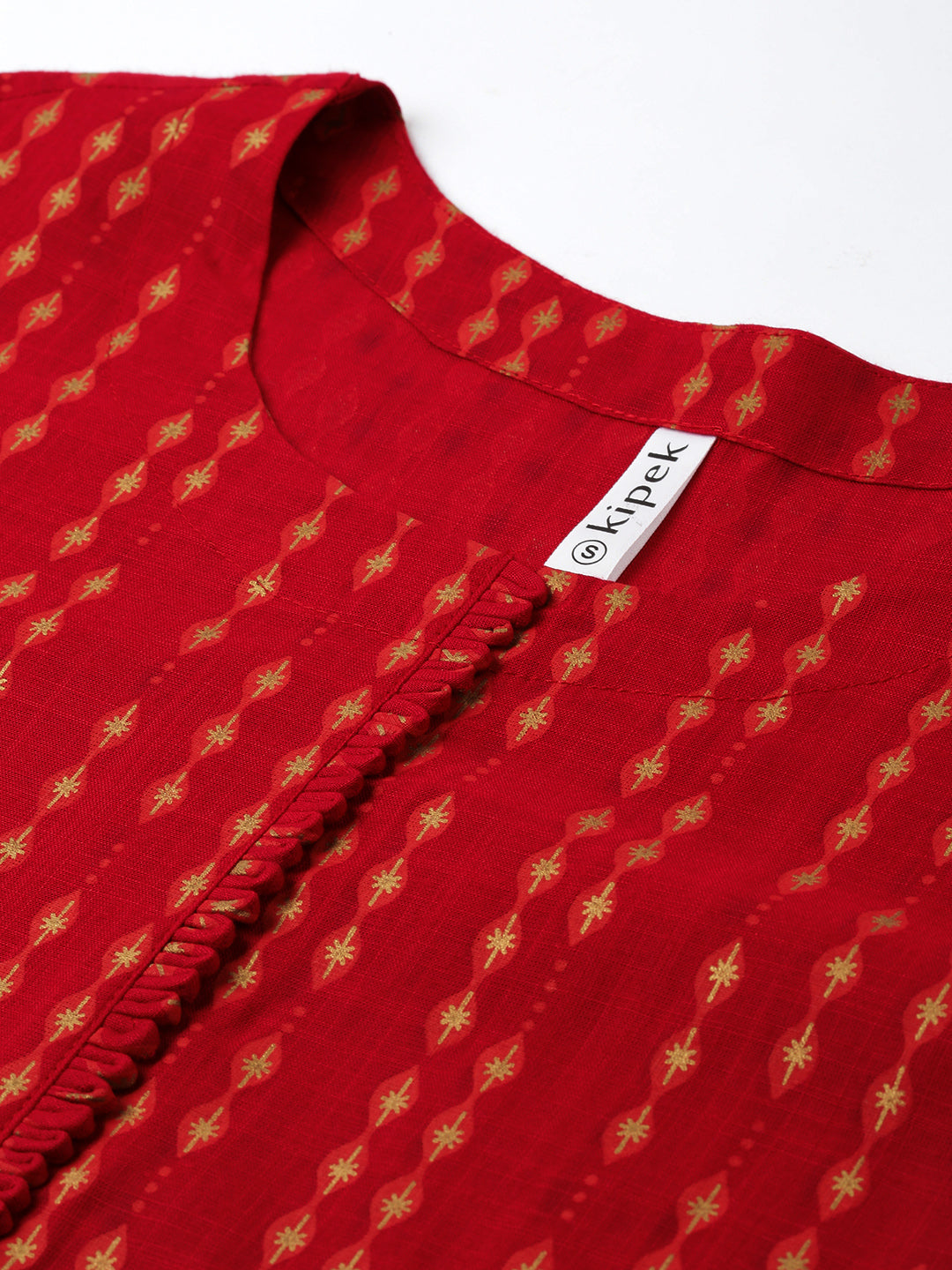 Rayon Printed Straight Kurta