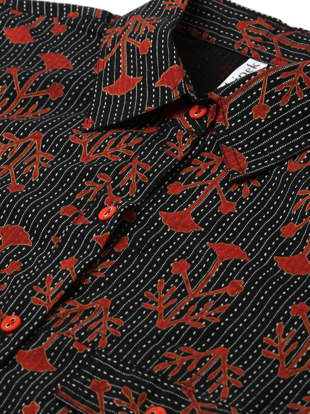 Cotton Printed A-Line Kurta