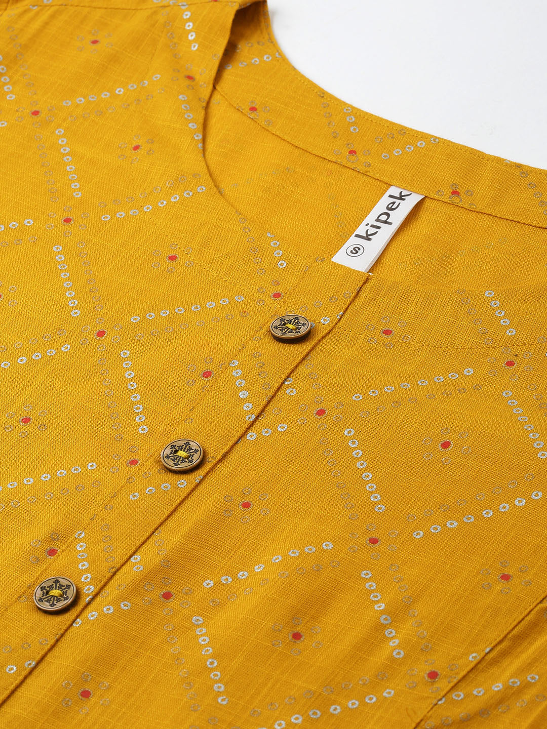 Rayon Printed Straight Kurta
