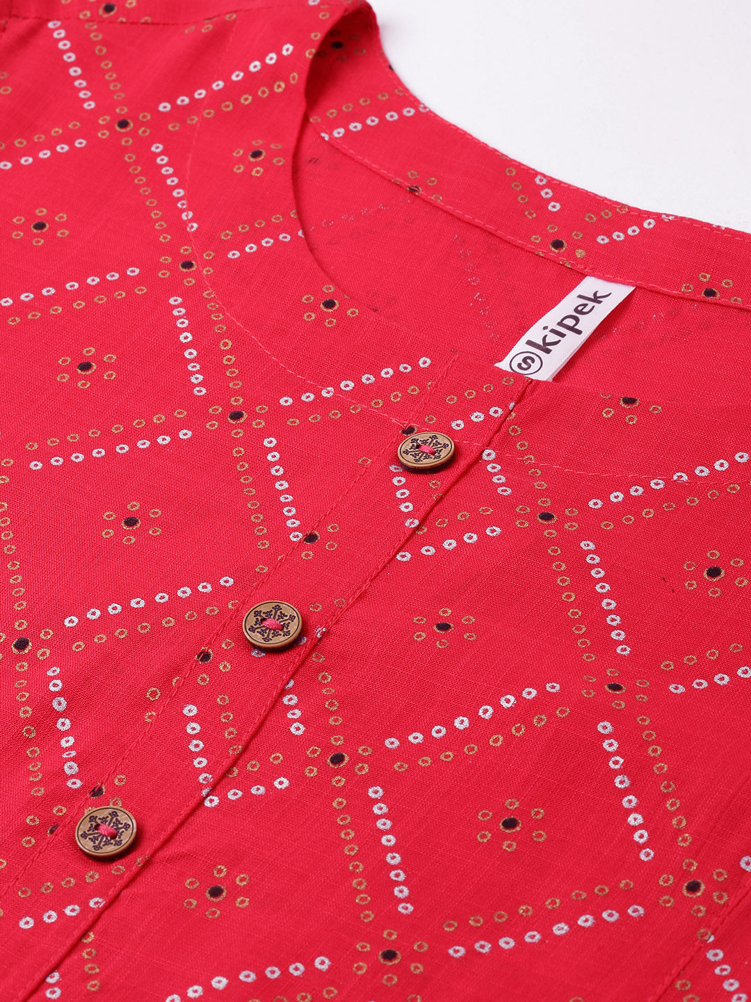 Rayon Printed Straight Kurta