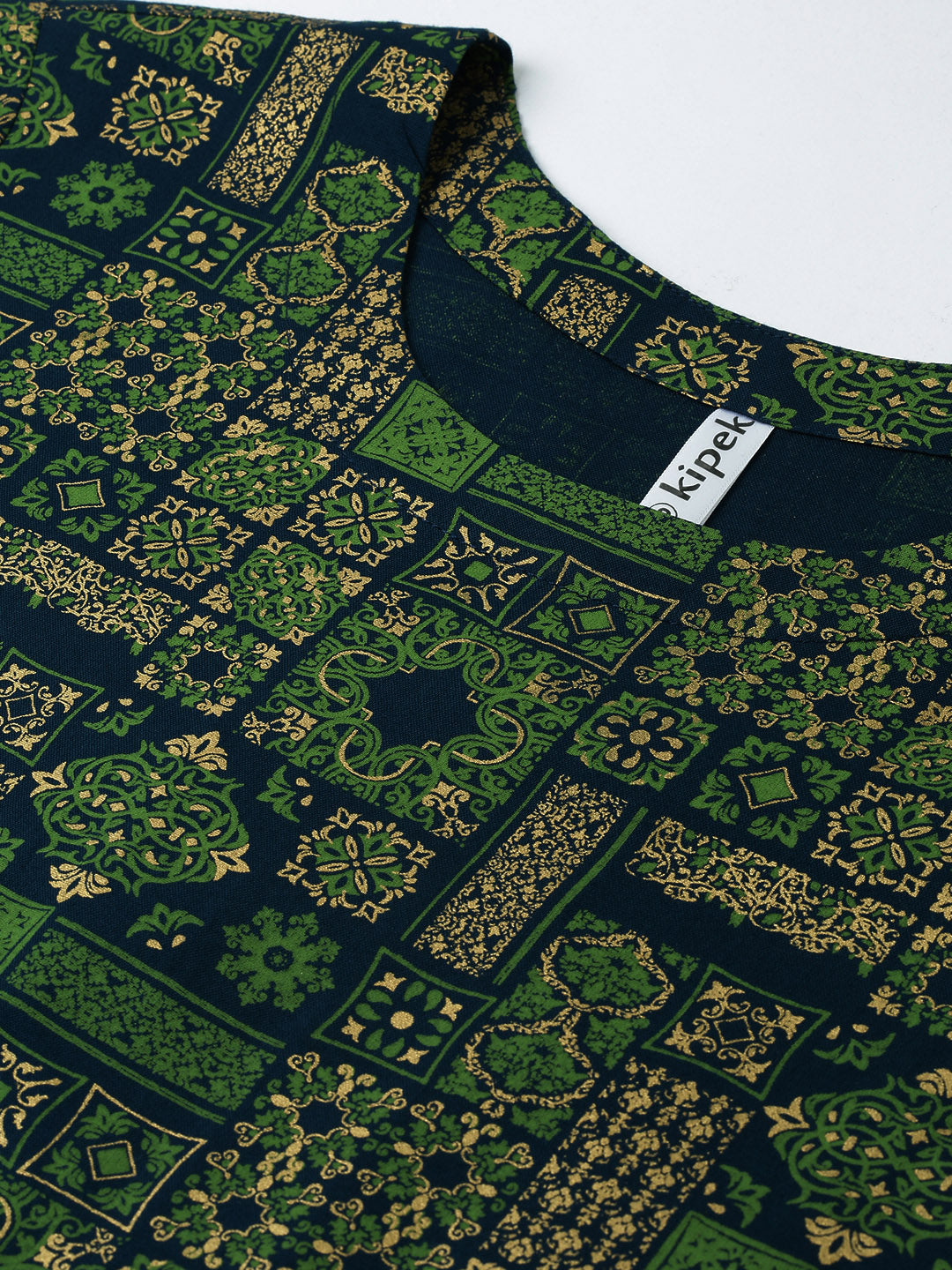 Rayon Printed Anarkali Kurta