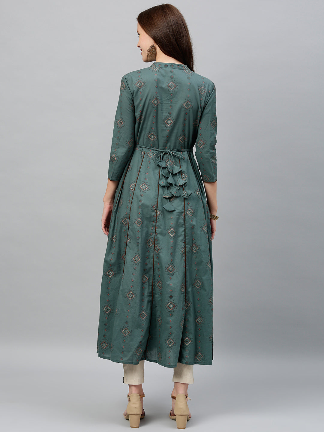Cotton Printed Anarkali Kurta