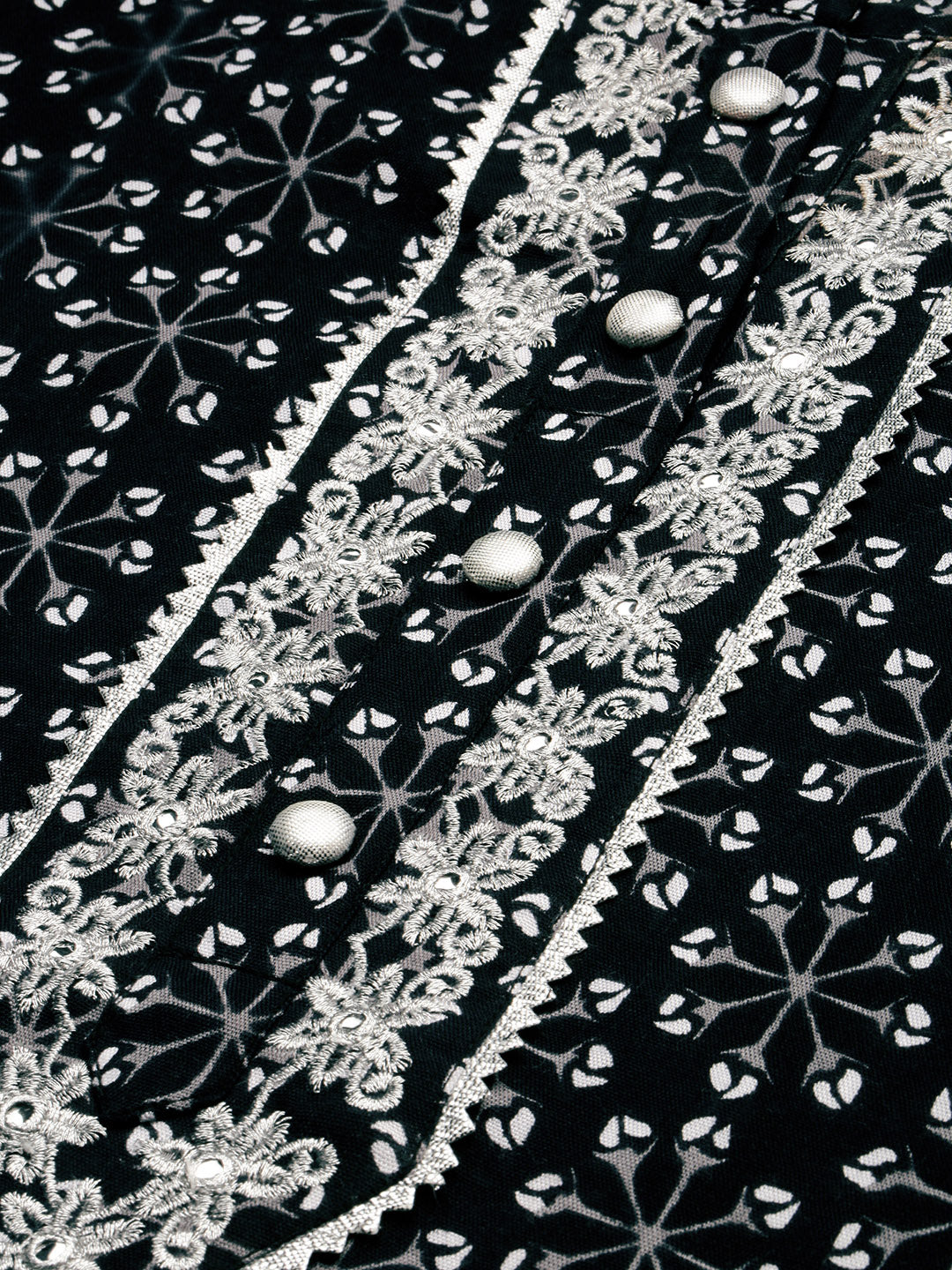 Rayon Printed Straight Kurta