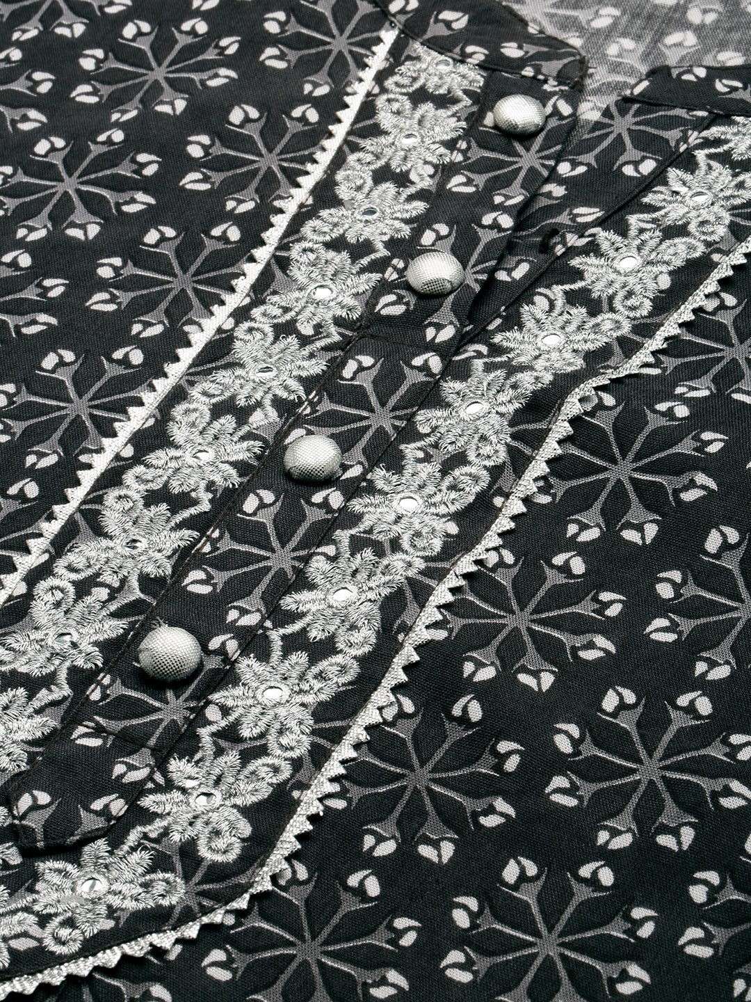 Rayon Printed Straight Kurta