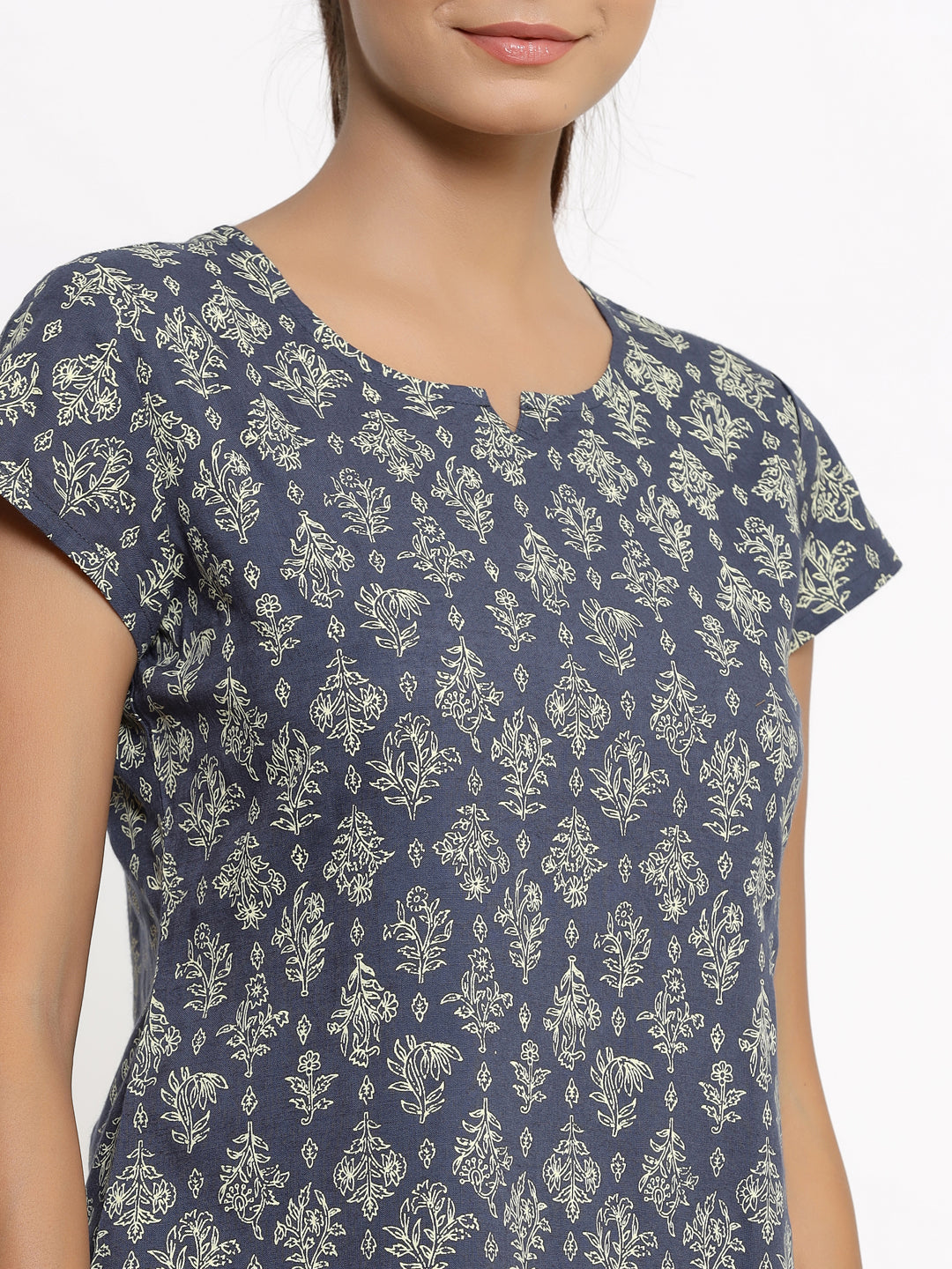 Rayon Printed Regular Top And Pyjama