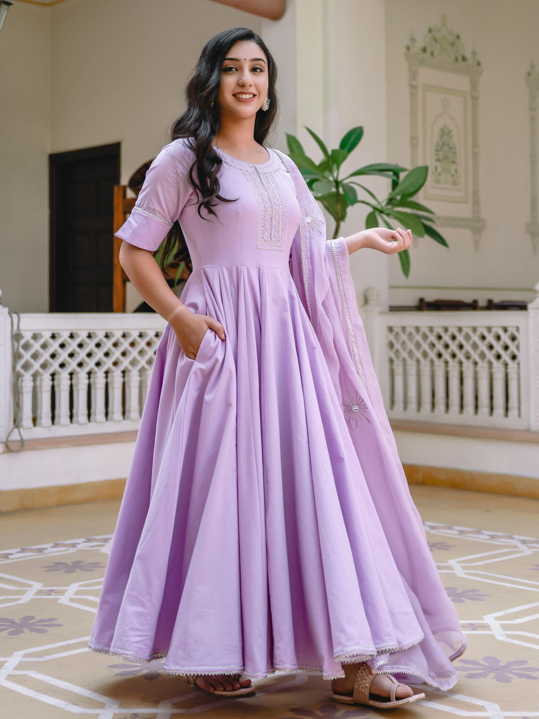 Lavender Fog Suit Set
