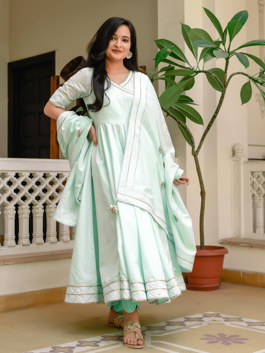 Pantone Cotton Suit Set