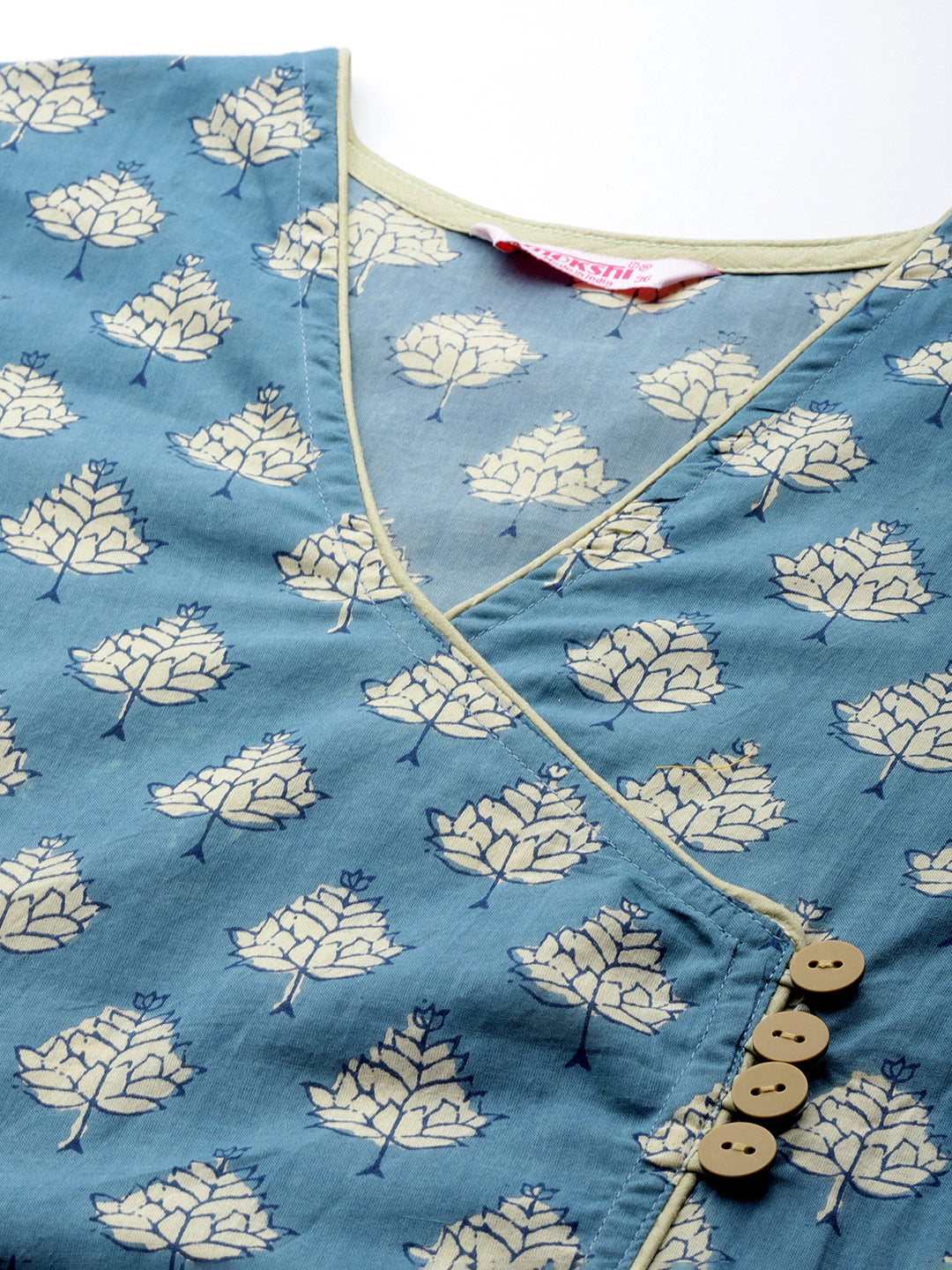 A-line Printed Pure Cotton Kurta