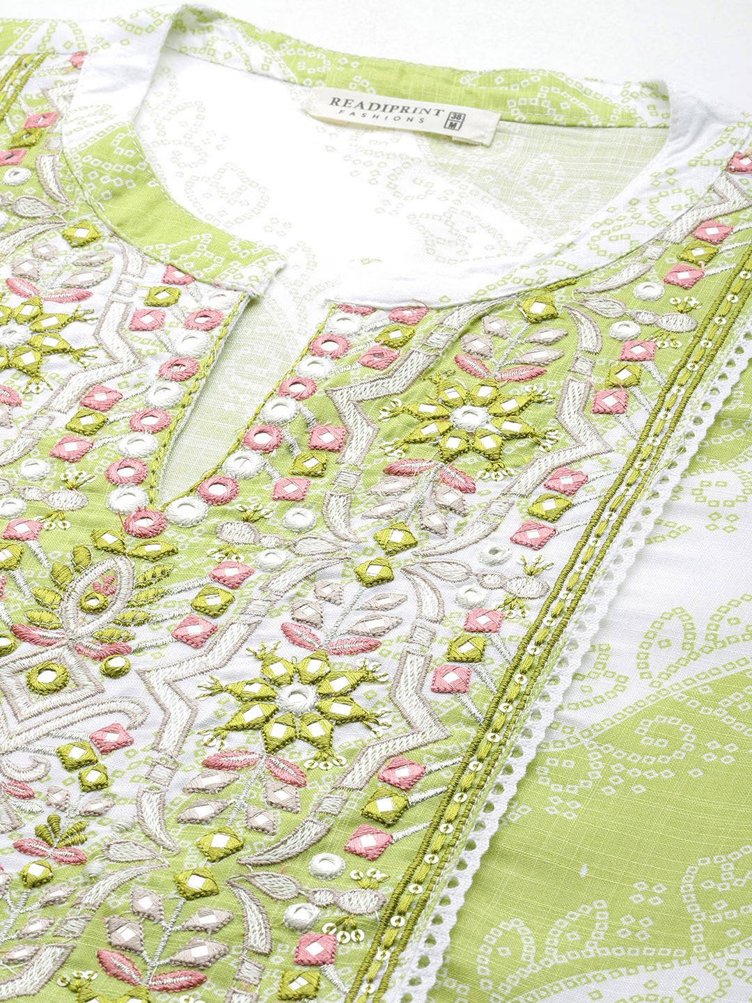 Pink Color Cotton Fabric Tiered Dress