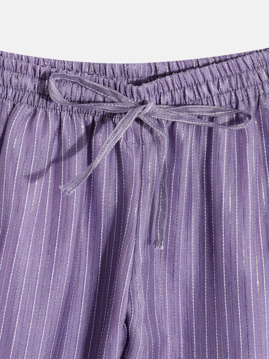 Frock Style Organza Fabric Pink Color Printed Frock With Pyjama