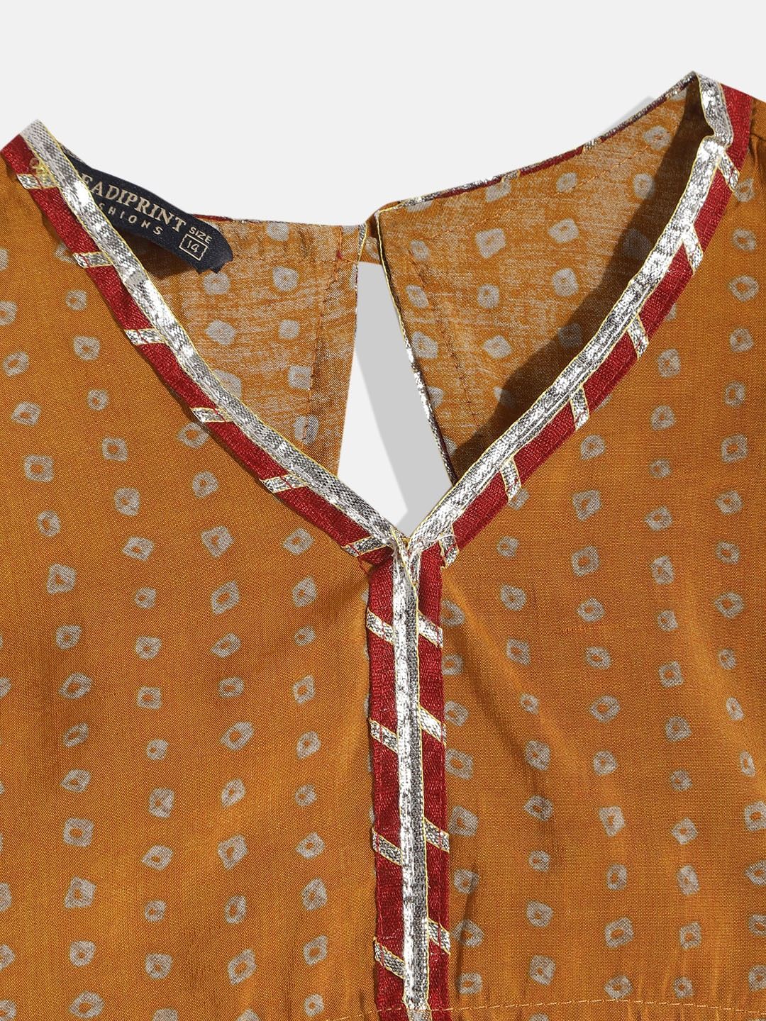 Straight Style Silk Fabric Mustard Color Printed Choli And Lehenga