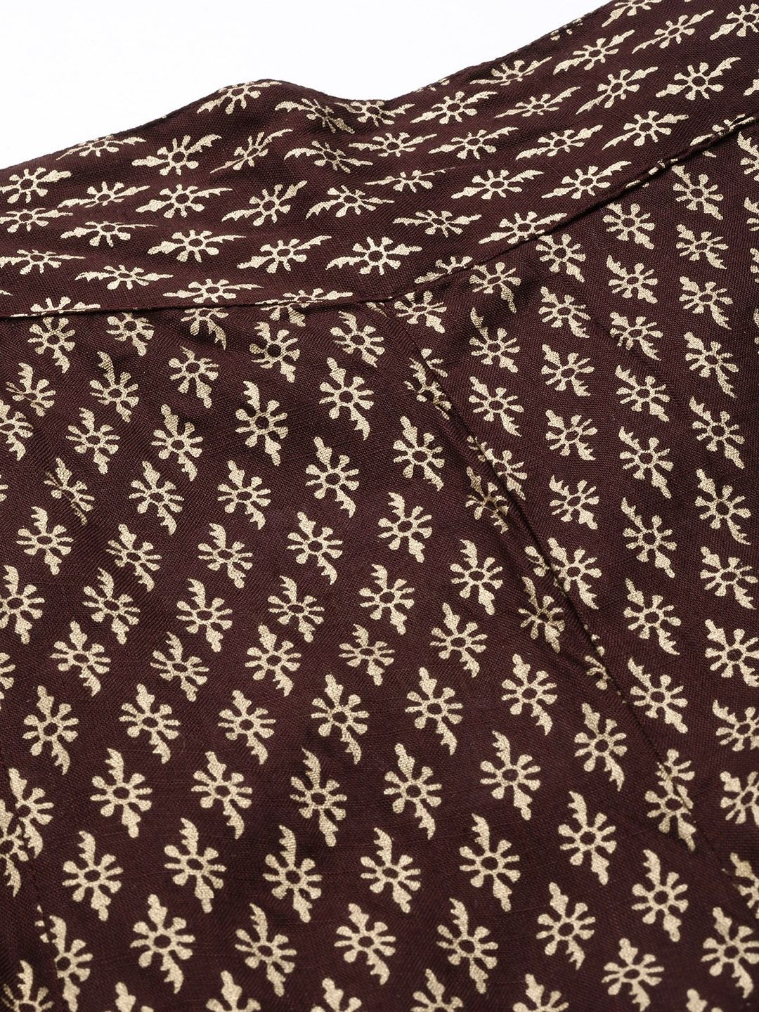 Rayon Fabric Maroon Color Palazzo