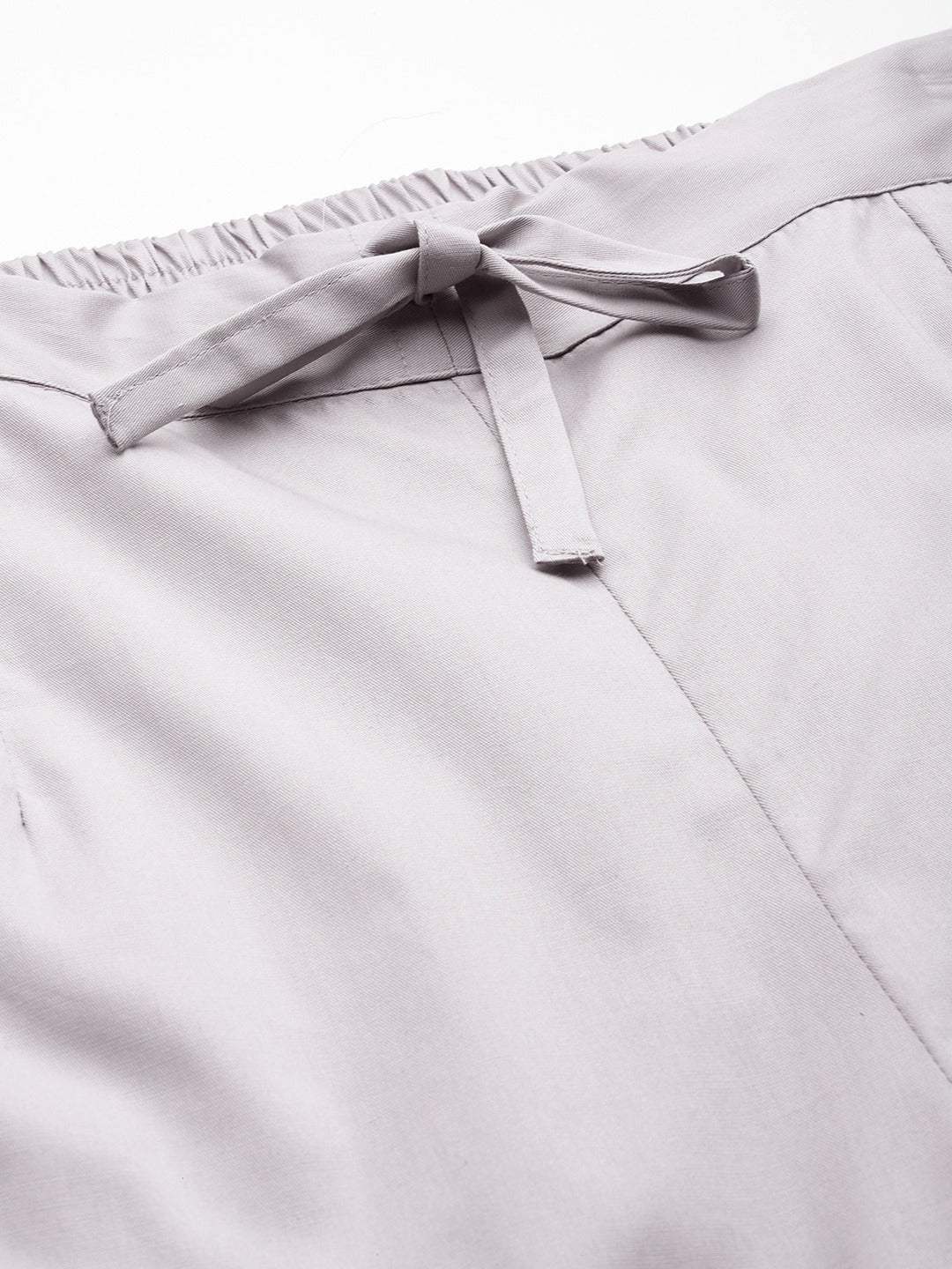 Cotton Lycra Fabric Grey Color Trouser