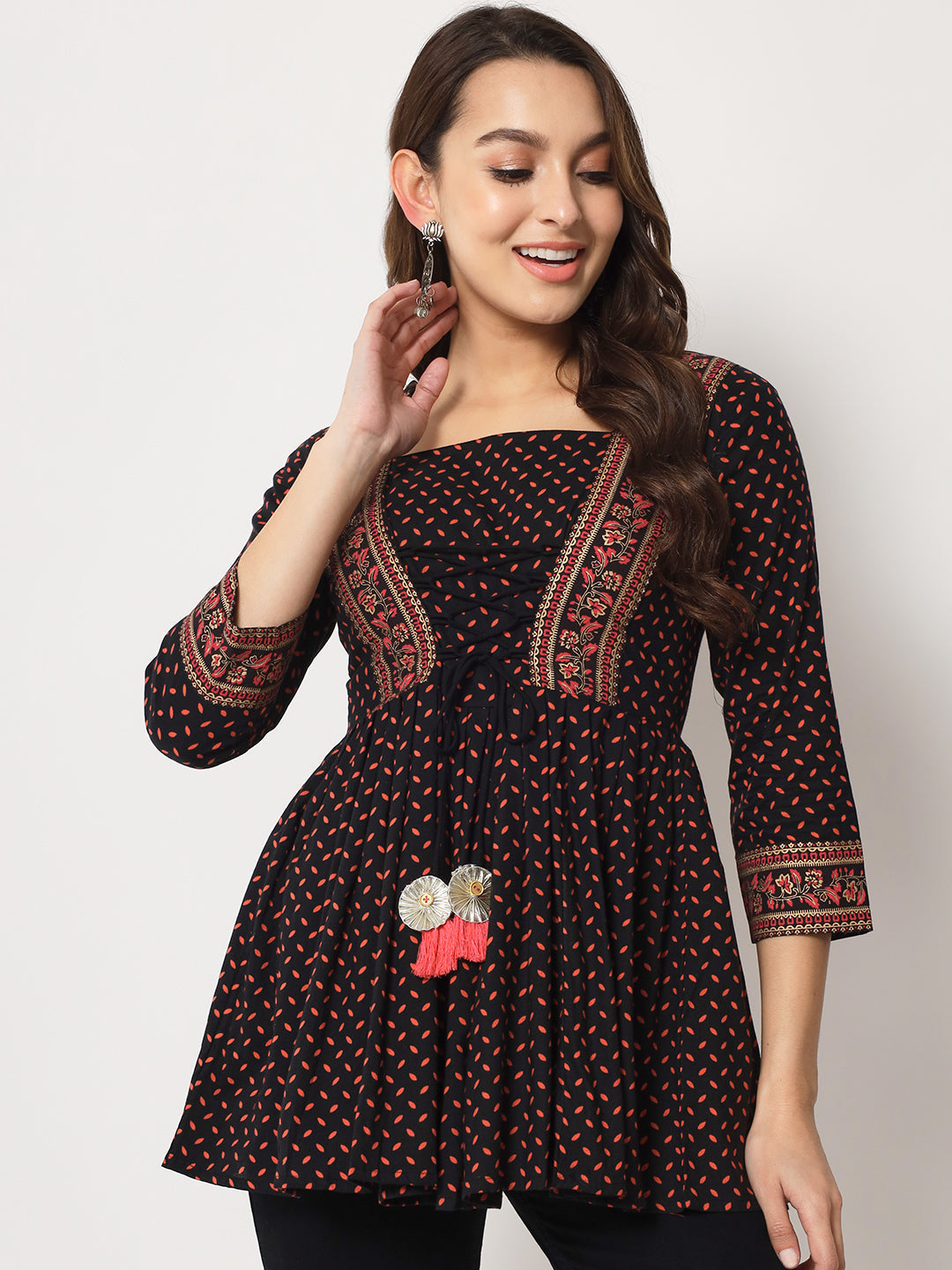 Kbz cotton printed top – wholesale supplier