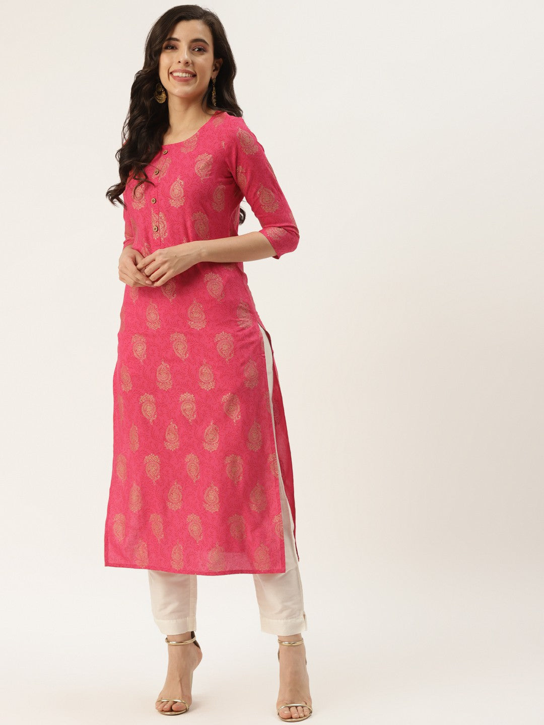 Straight Printed Kurta