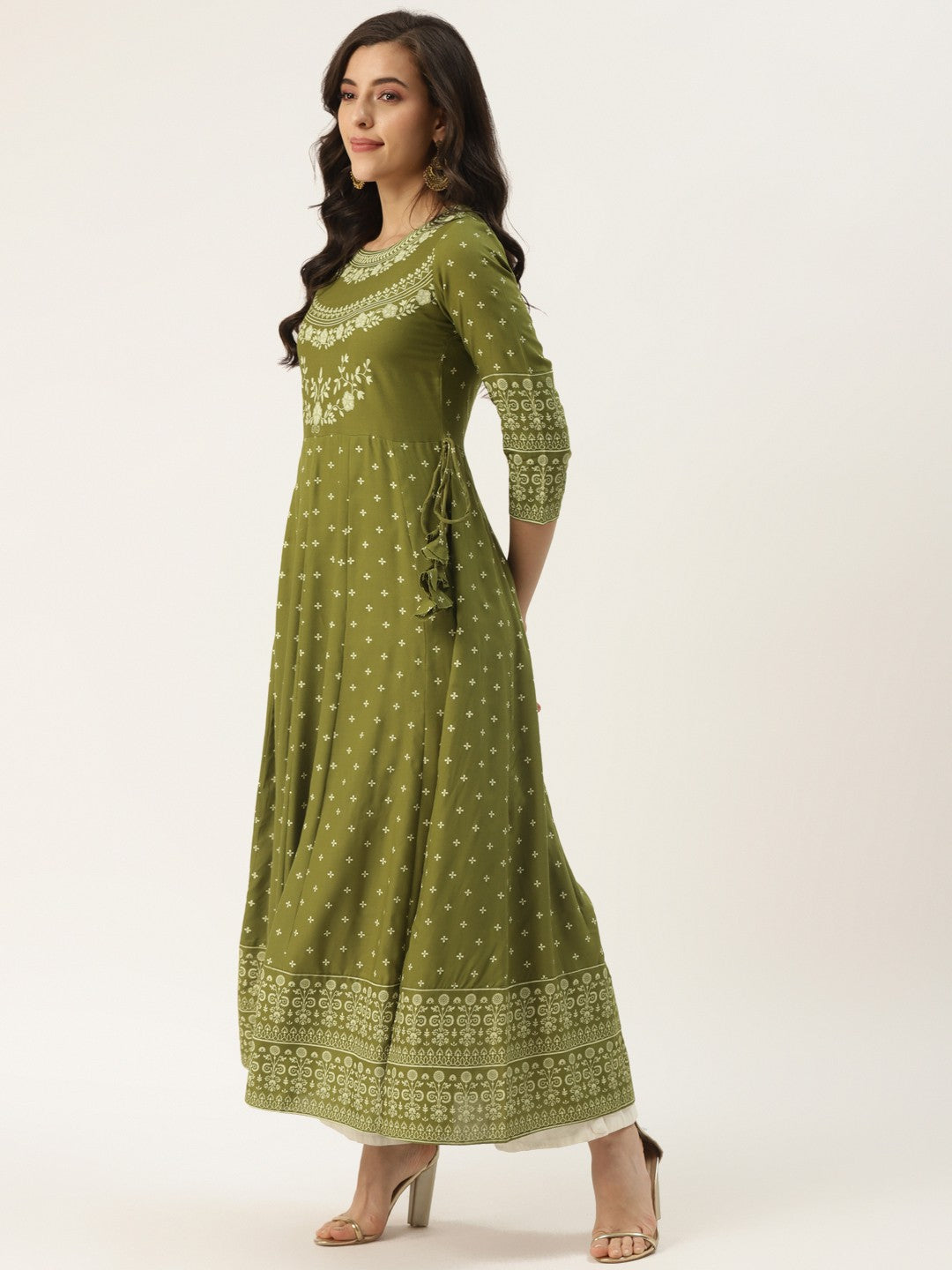 Anarkali Printed Kurta