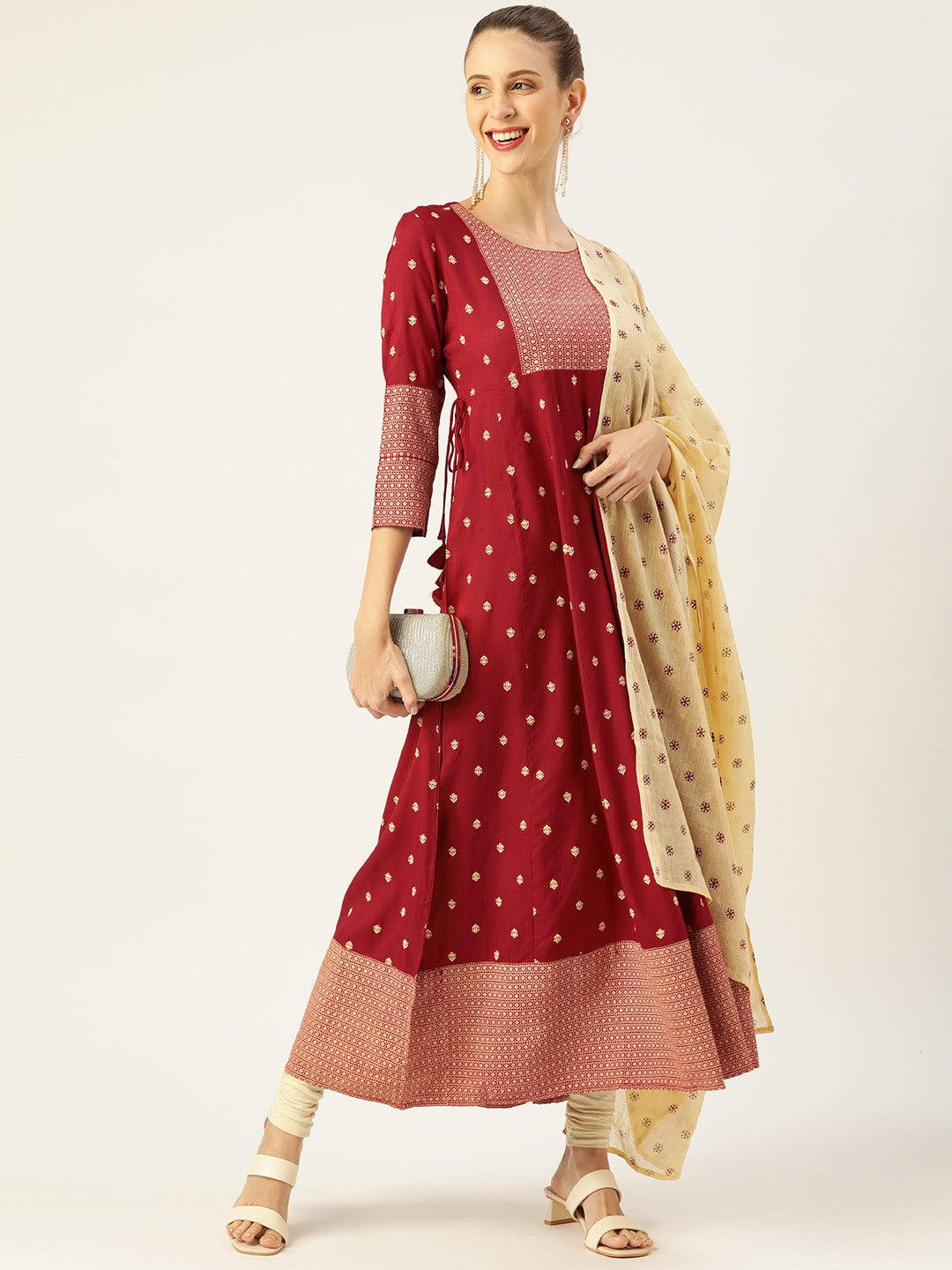 Anarkali Printed Kurta