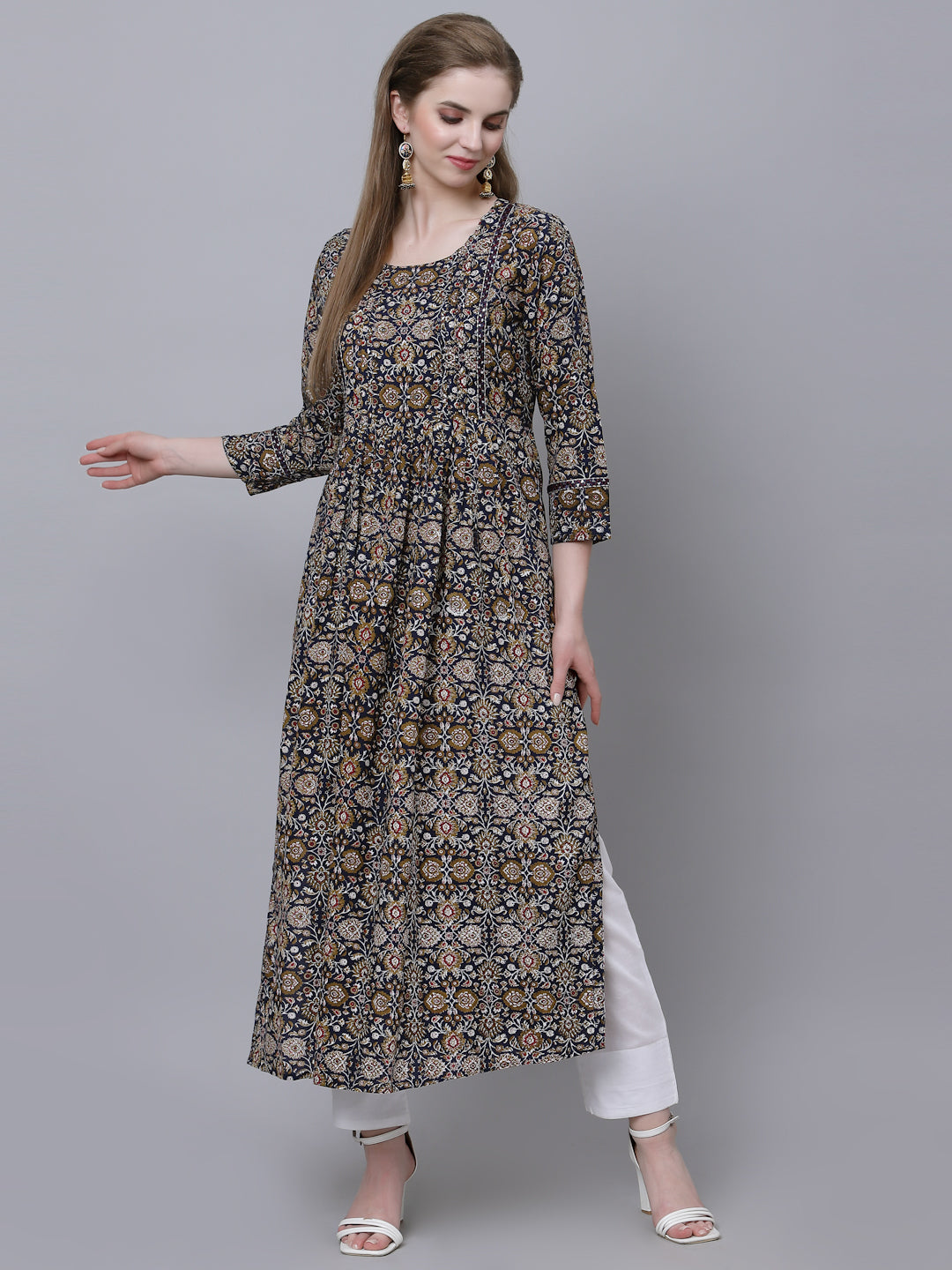 Anarkali Embroidered Kurta