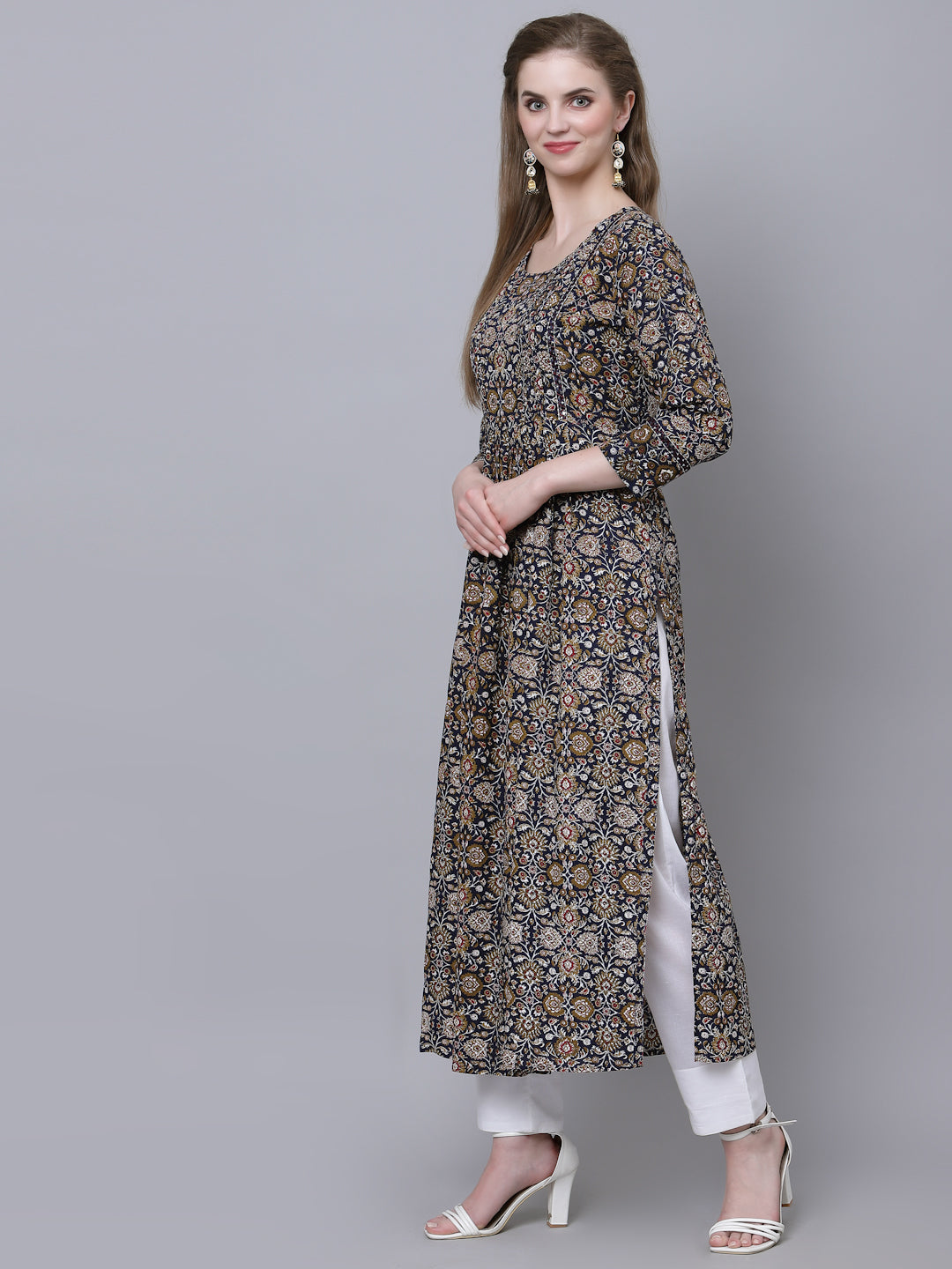Anarkali Embroidered Kurta