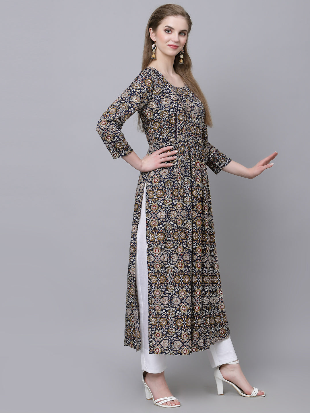 Anarkali Embroidered Kurta