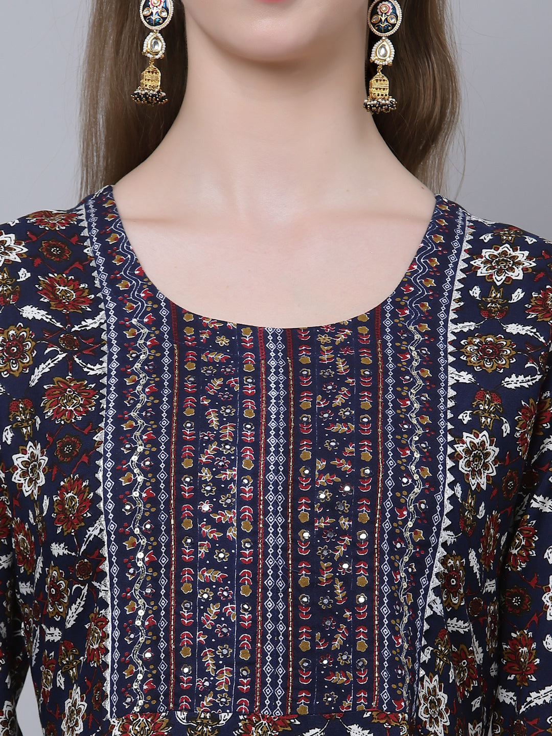 Anarkali Embroidered Kurta