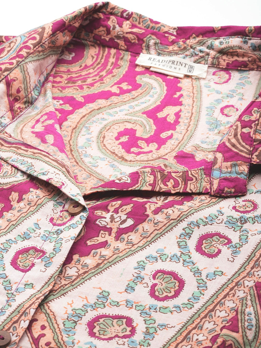 A Line Style Cotton Fabric Purple Color Kurta And Bottom