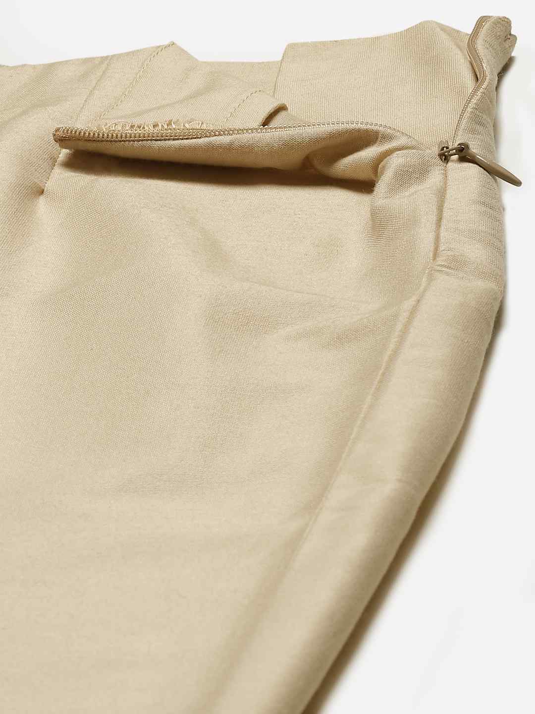 Sandgrey Poly Silk Solid Slim Fit Pant/Slim Pant